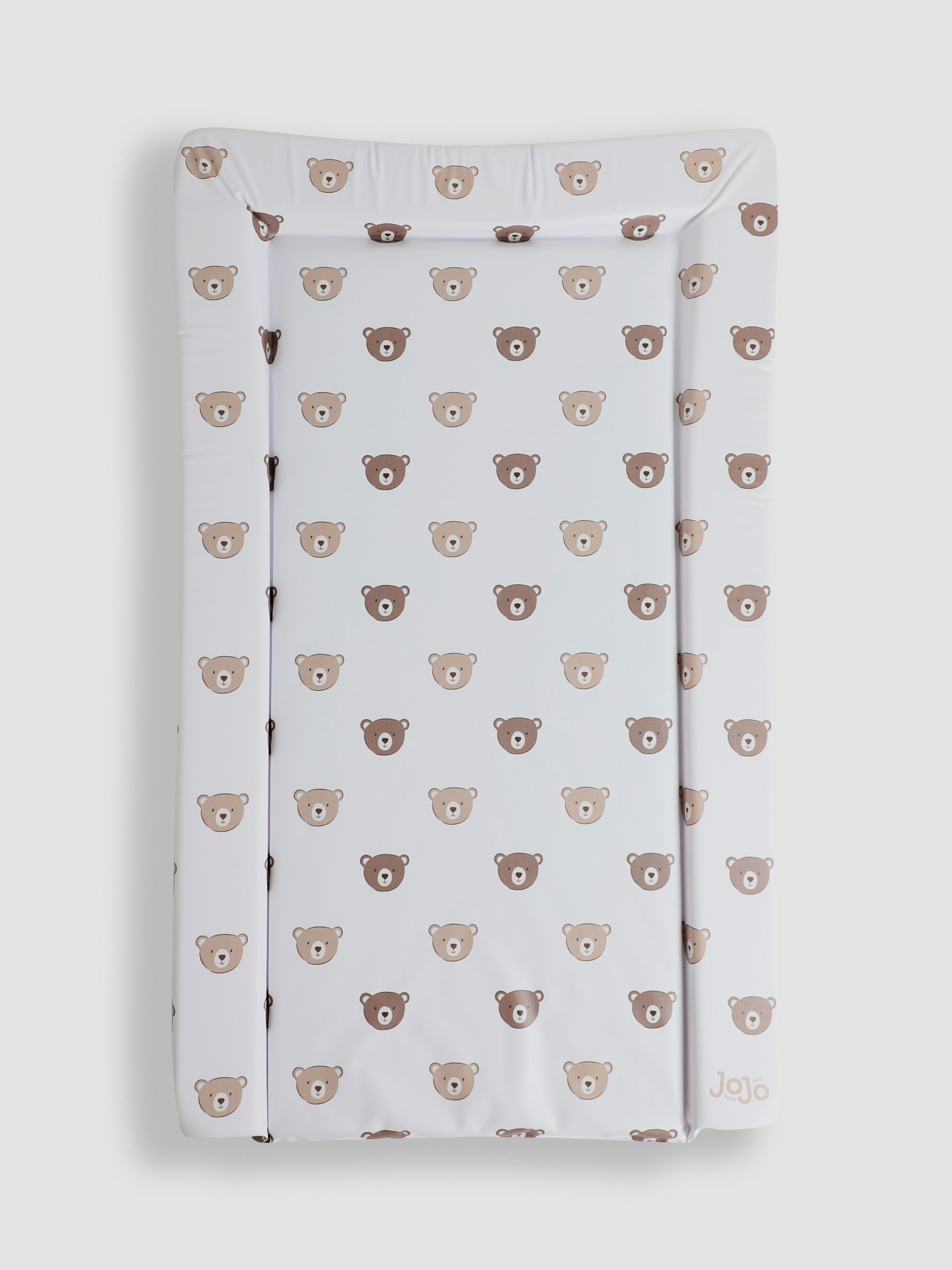 Brown/White Baby Changing Mat - Image 1 of 2