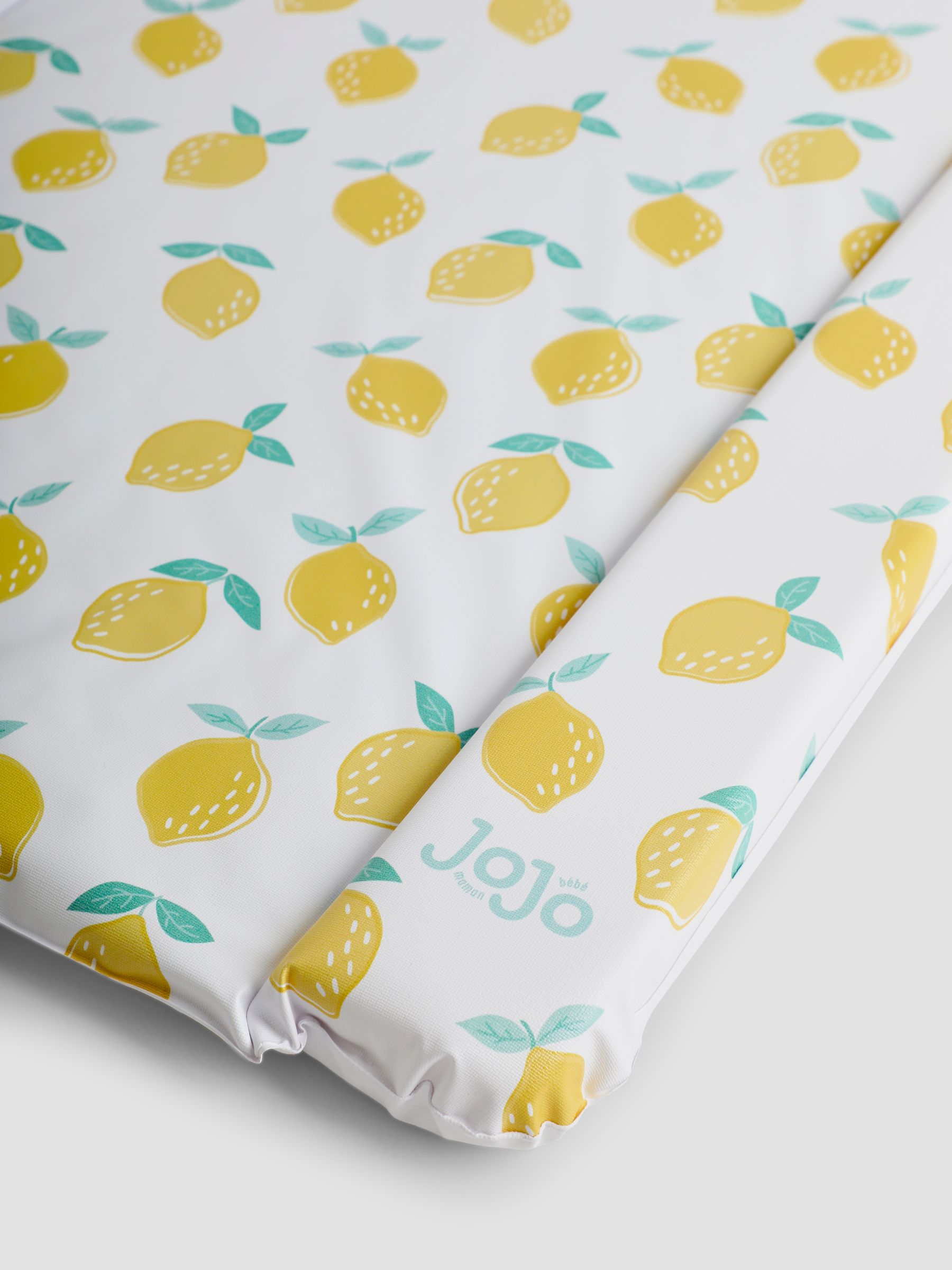 White/Lemon Baby Changing Mat - Image 2 of 4