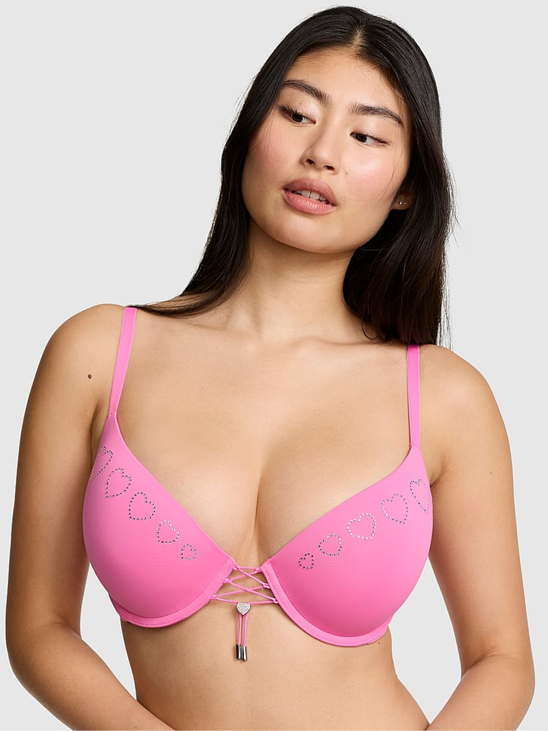 Hollywood Pink Adjustable Cleavage Bra - Image 2 of 3