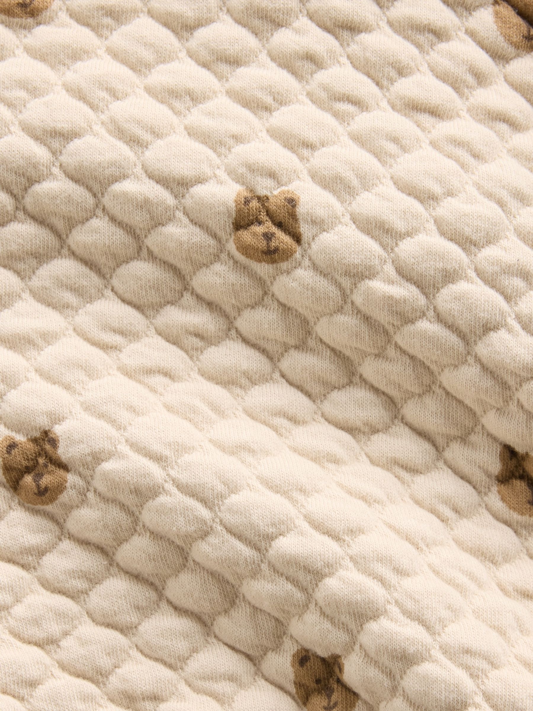 Brown Brannan Bear Quilted Outfit Set - Image 3 of 3 Brown Brannan Bear Quilted Outfit Set - Image 3 of 3
