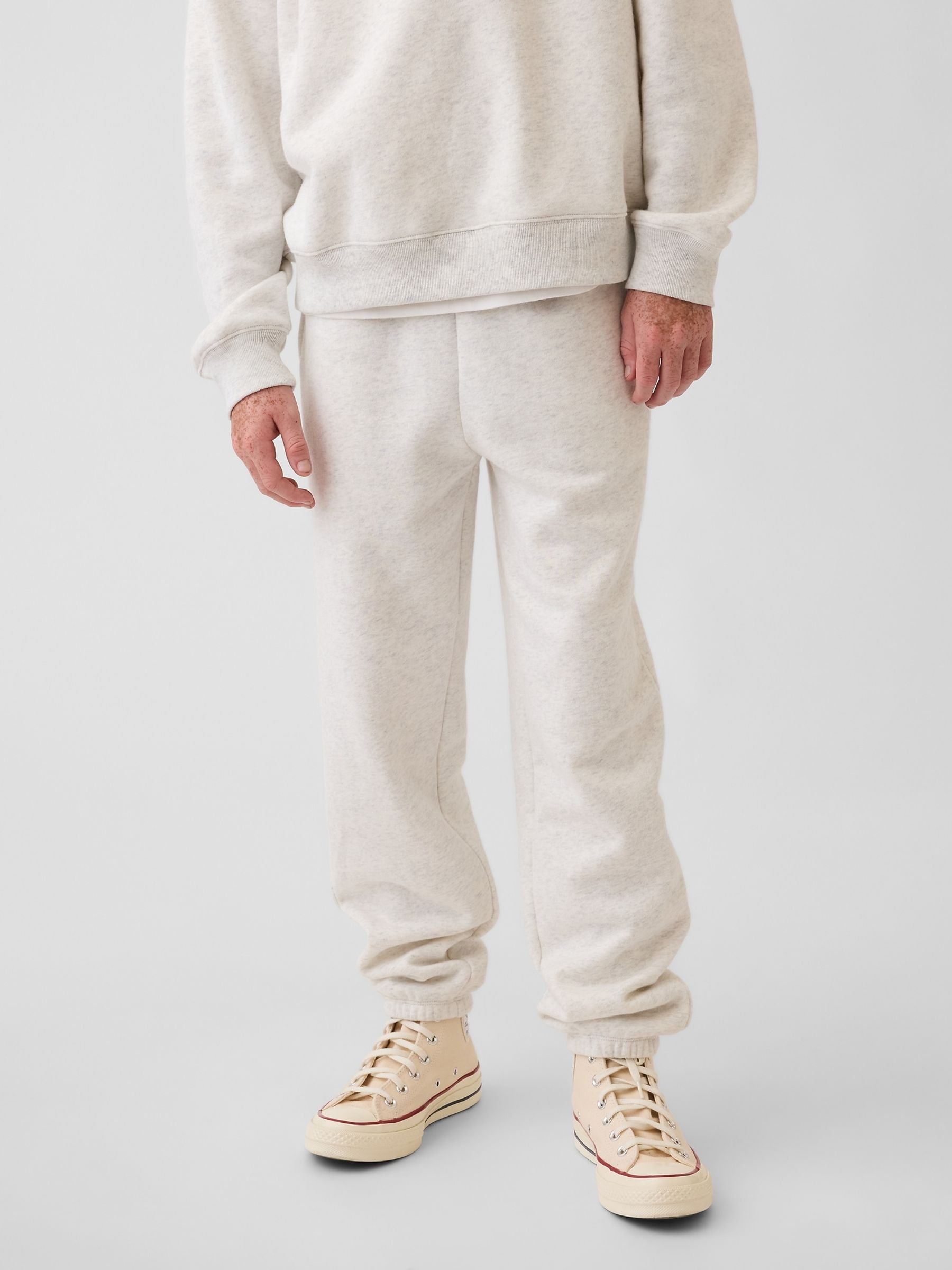 Grey Vintage Soft Relaxed Joggers - Image 1 of 4 Grey Vintage Soft Relaxed Joggers - Image 1 of 4