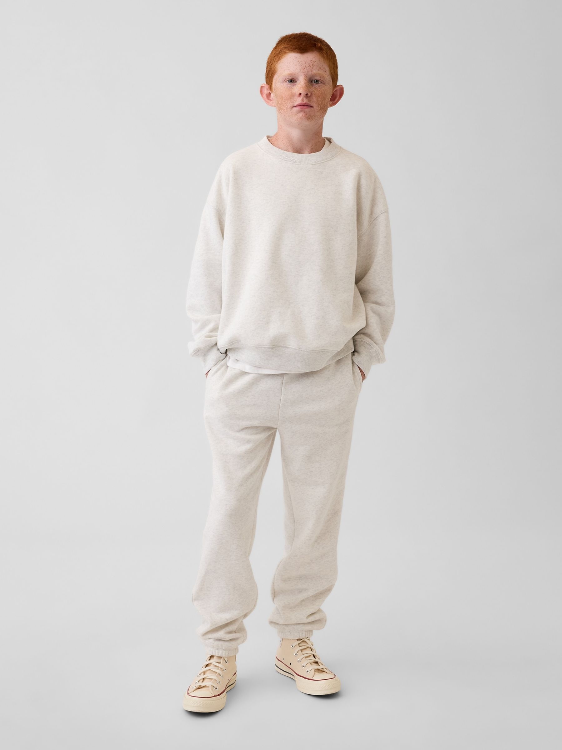 Grey Vintage Soft Relaxed Joggers - Image 3 of 4