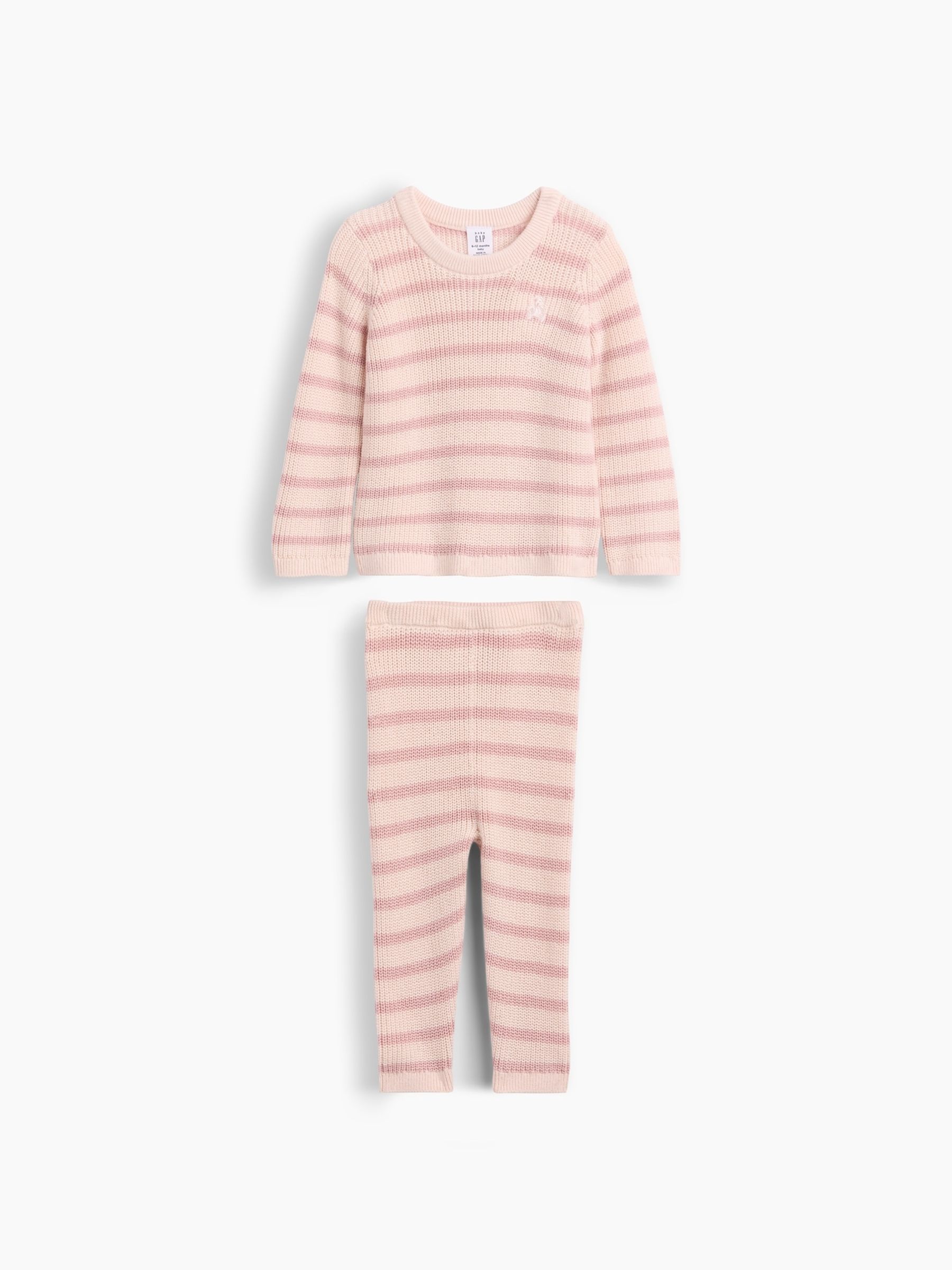 Pink Stripe Jumper Set - Image 1 of 3