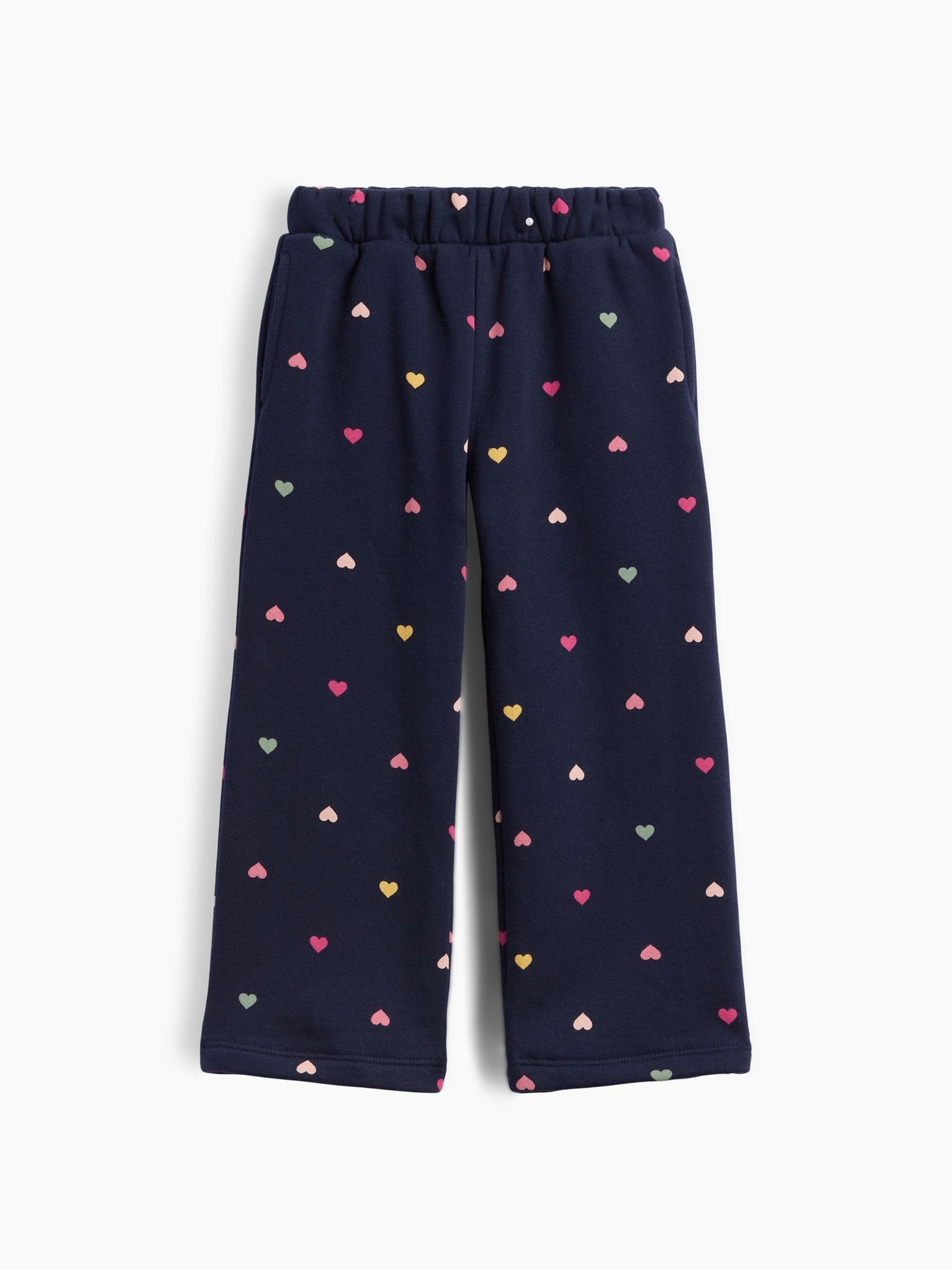 Blue Vintage Soft Print Wide-Leg Joggers - Image 2 of 2