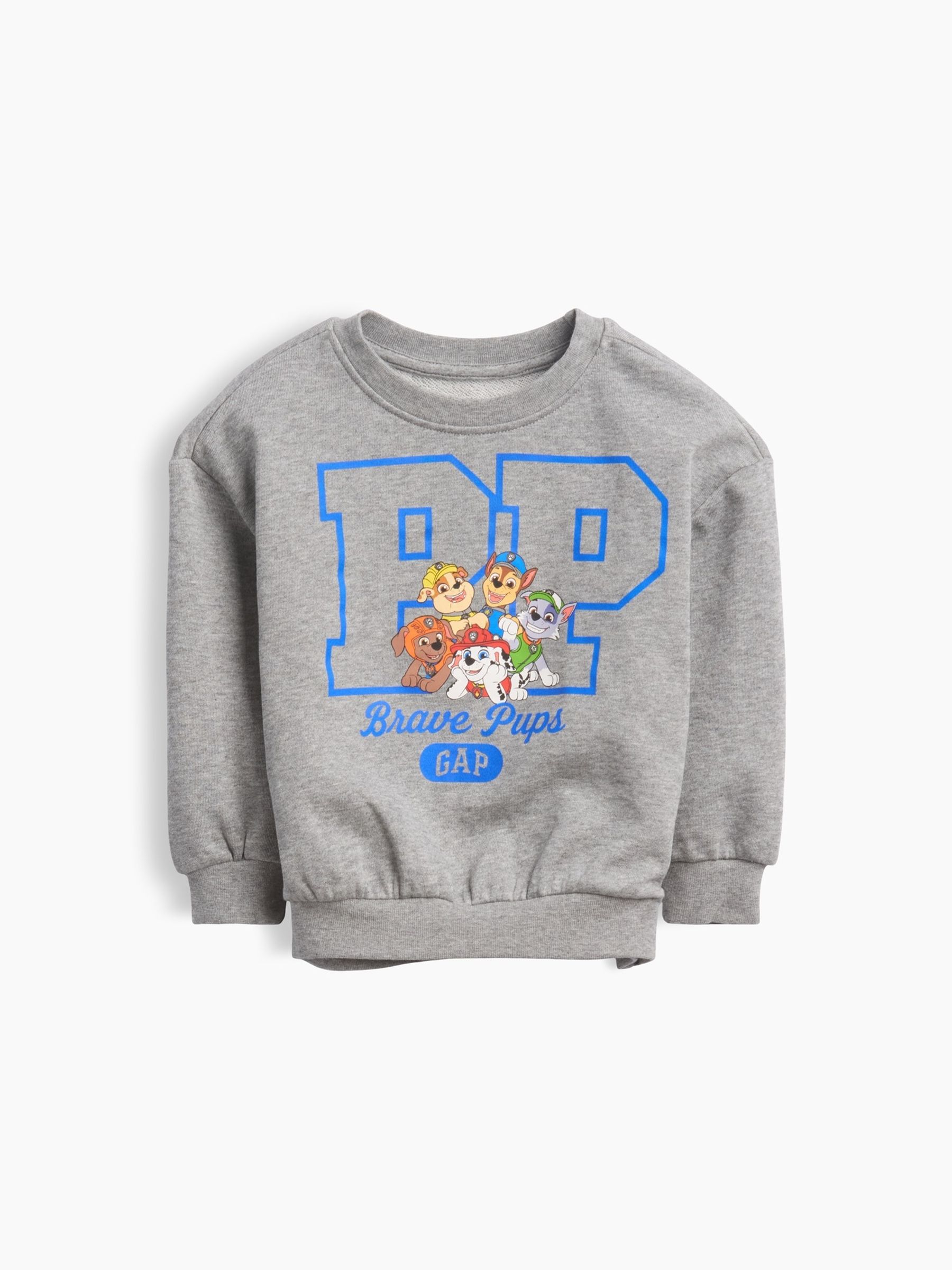 Grey Vintage Soft Terry Paw Patrol Sweatshirt - Image 2 of 3 Grey Vintage Soft Terry Paw Patrol Sweatshirt - Image 2 of 3
