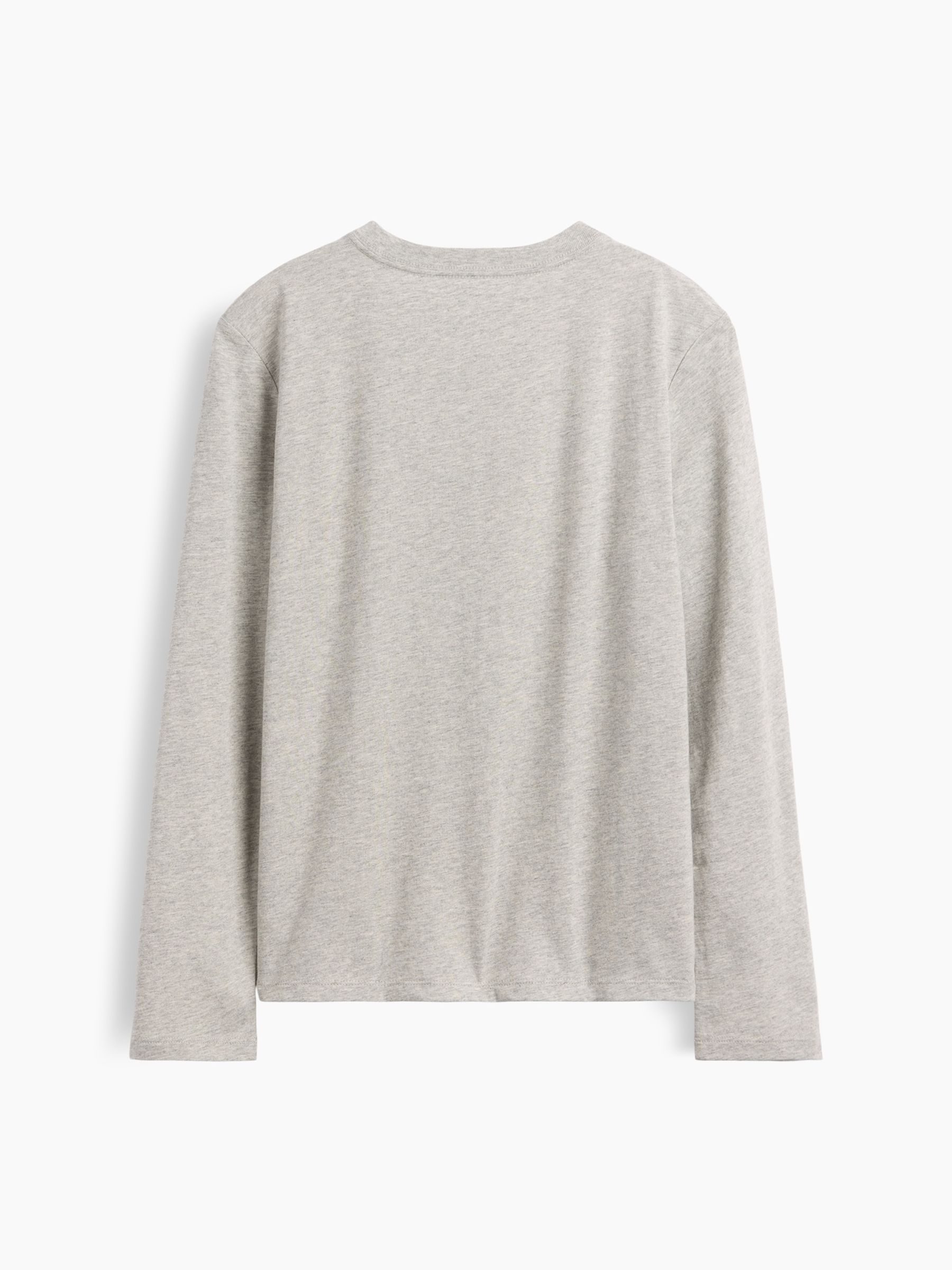 Grey Skeleton Graphic Long Sleeve T-Shirt - Image 2 of 3 Grey Skeleton Graphic Long Sleeve T-Shirt - Image 2 of 3