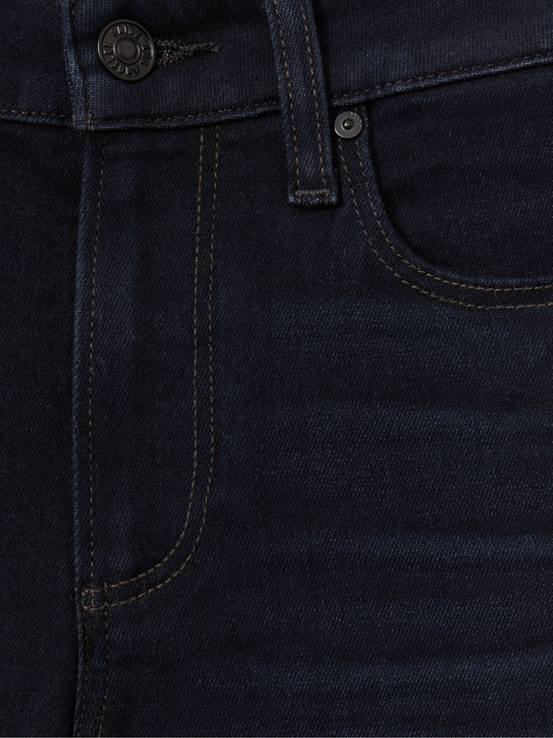 Paige High Rise Straight Leg Jeans in Duchess Blue - Image 2 of 2