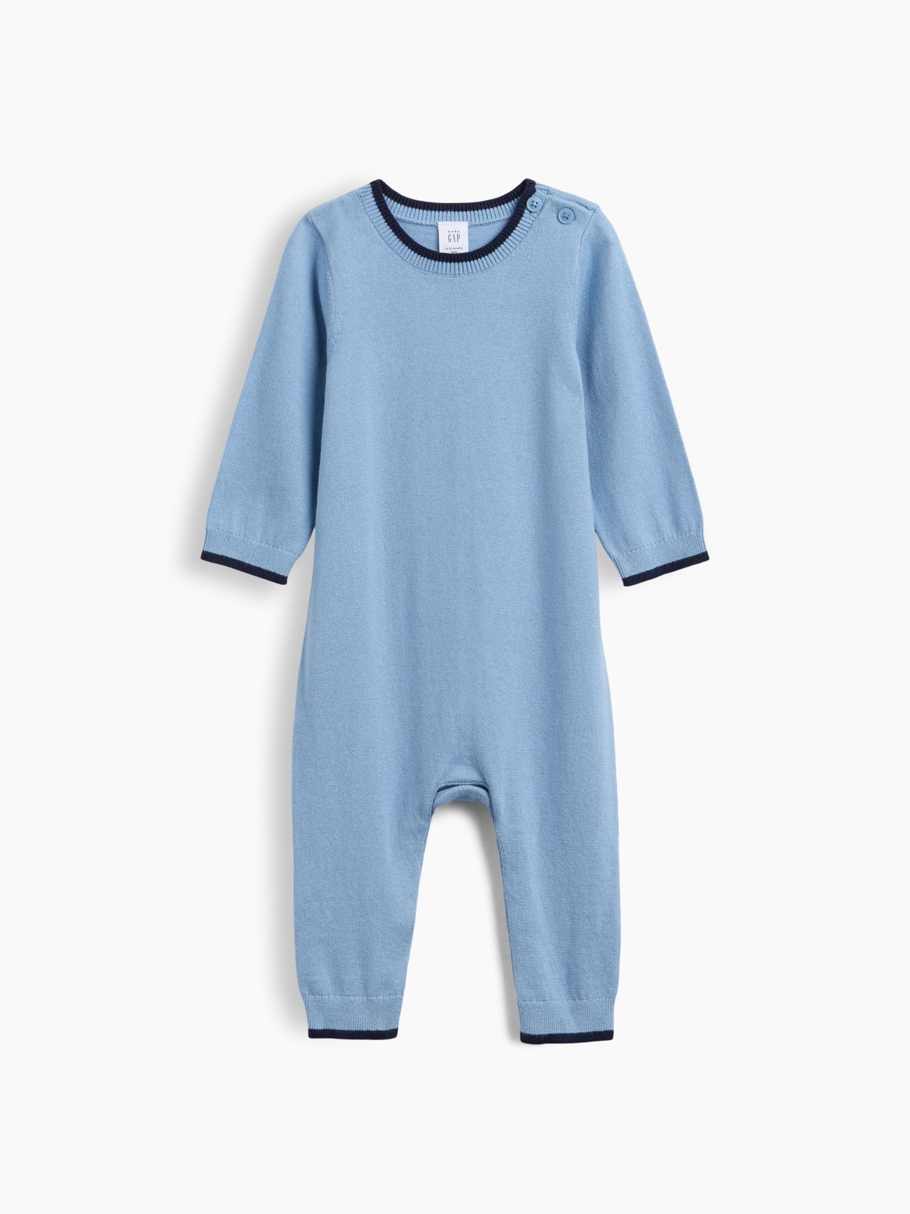 Blue Brannan Bear Knitted One-Piece - Image 1 of 2