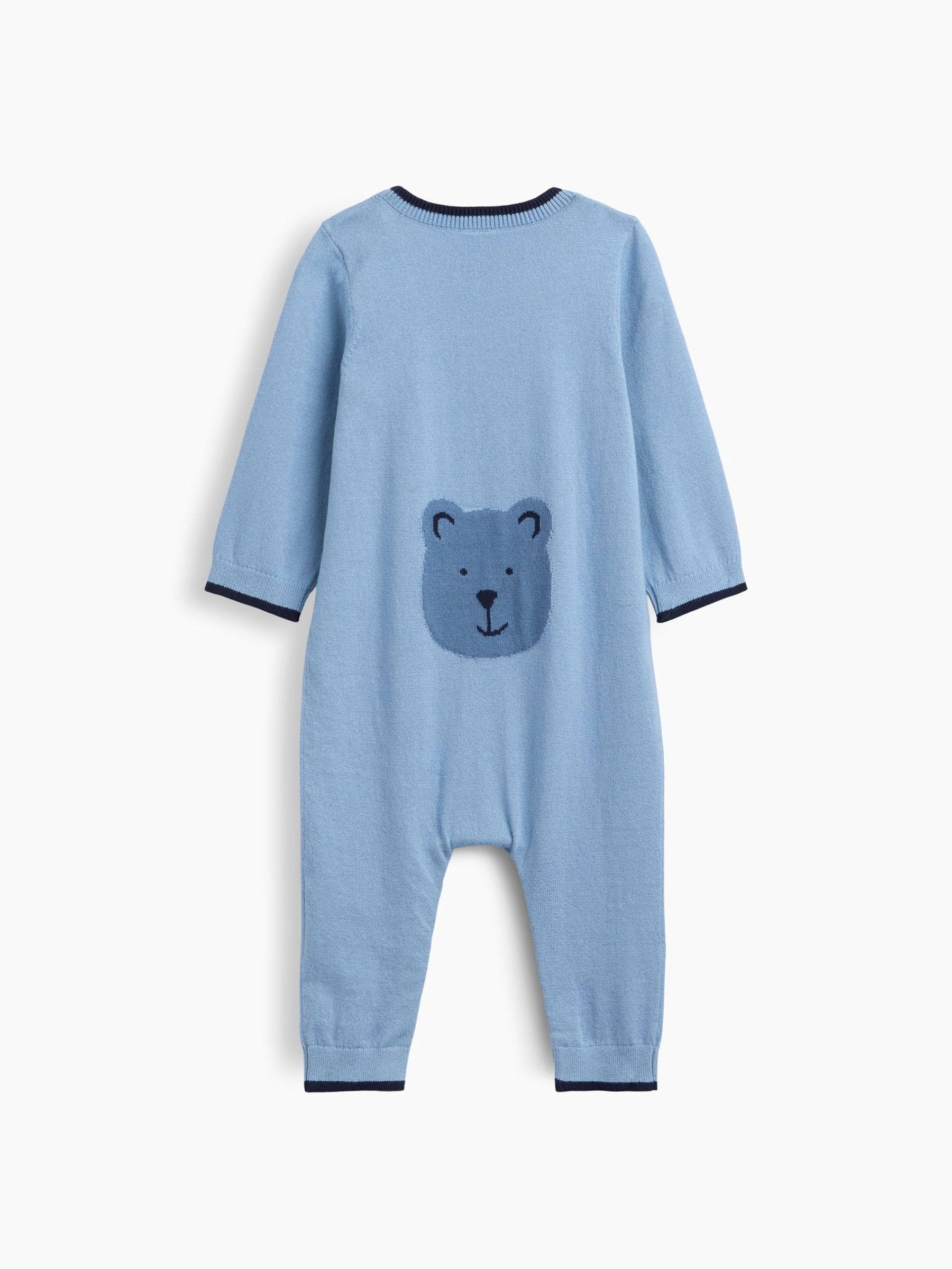 Blue Brannan Bear Knitted One-Piece - Image 2 of 2 Blue Brannan Bear Knitted One-Piece - Image 2 of 2