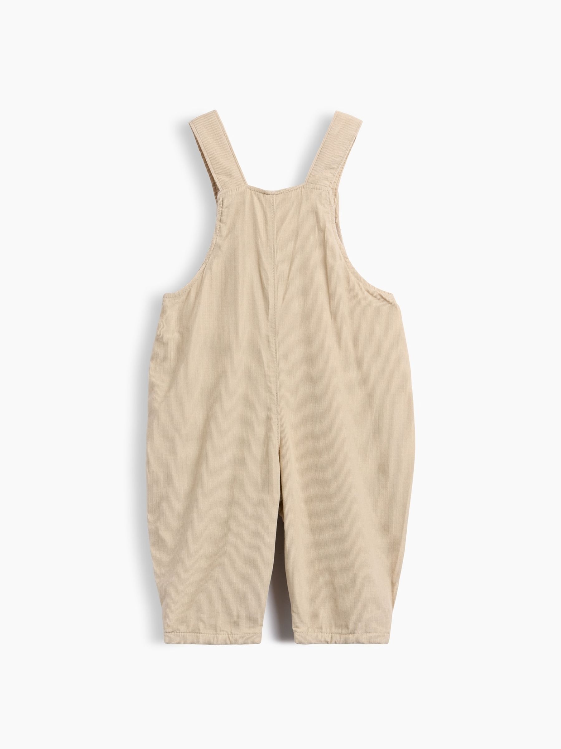 Blue Corduroy Bear Pocket Overalls - Image 2 of 3