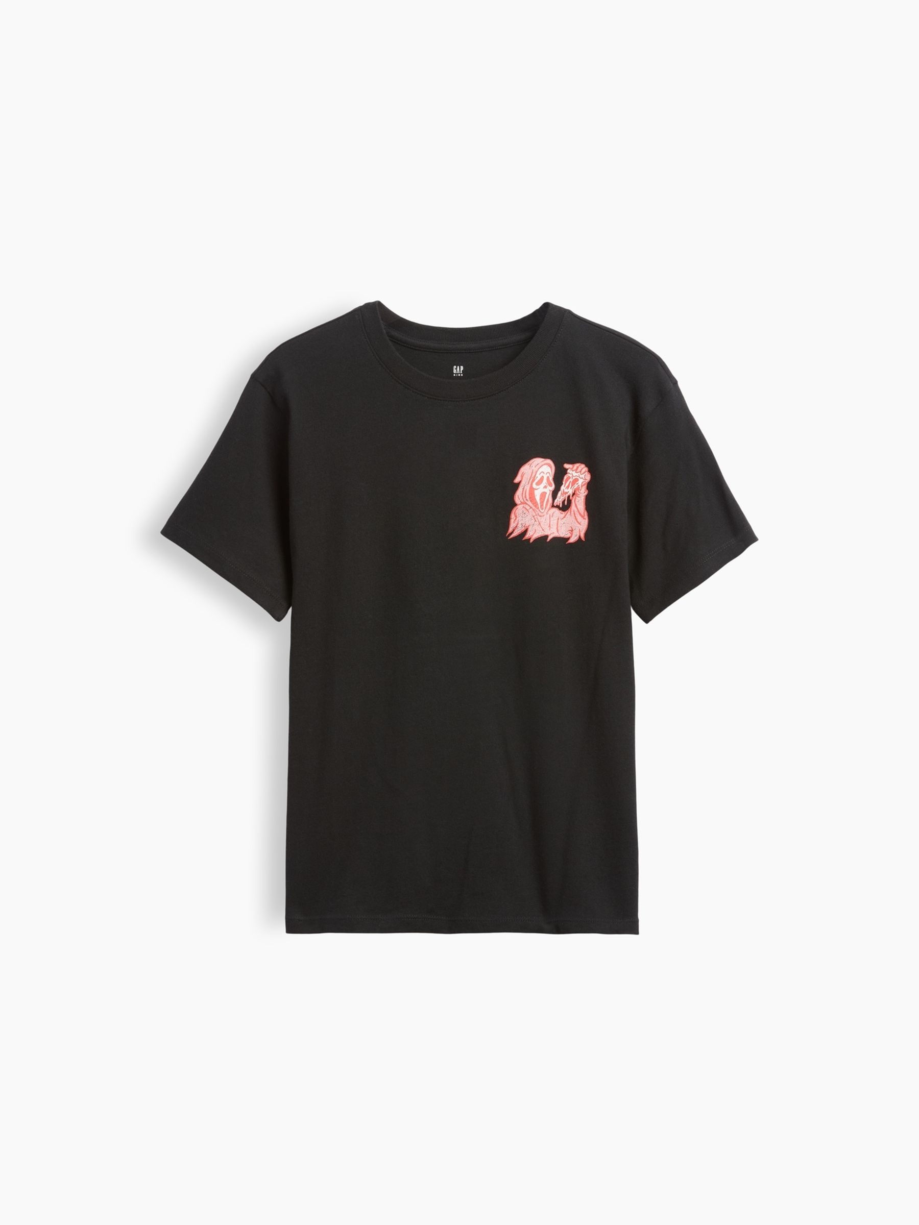 Black Relaxed Graphic T-Shirt - Image 1 of 2 Black Relaxed Graphic T-Shirt - Image 1 of 2