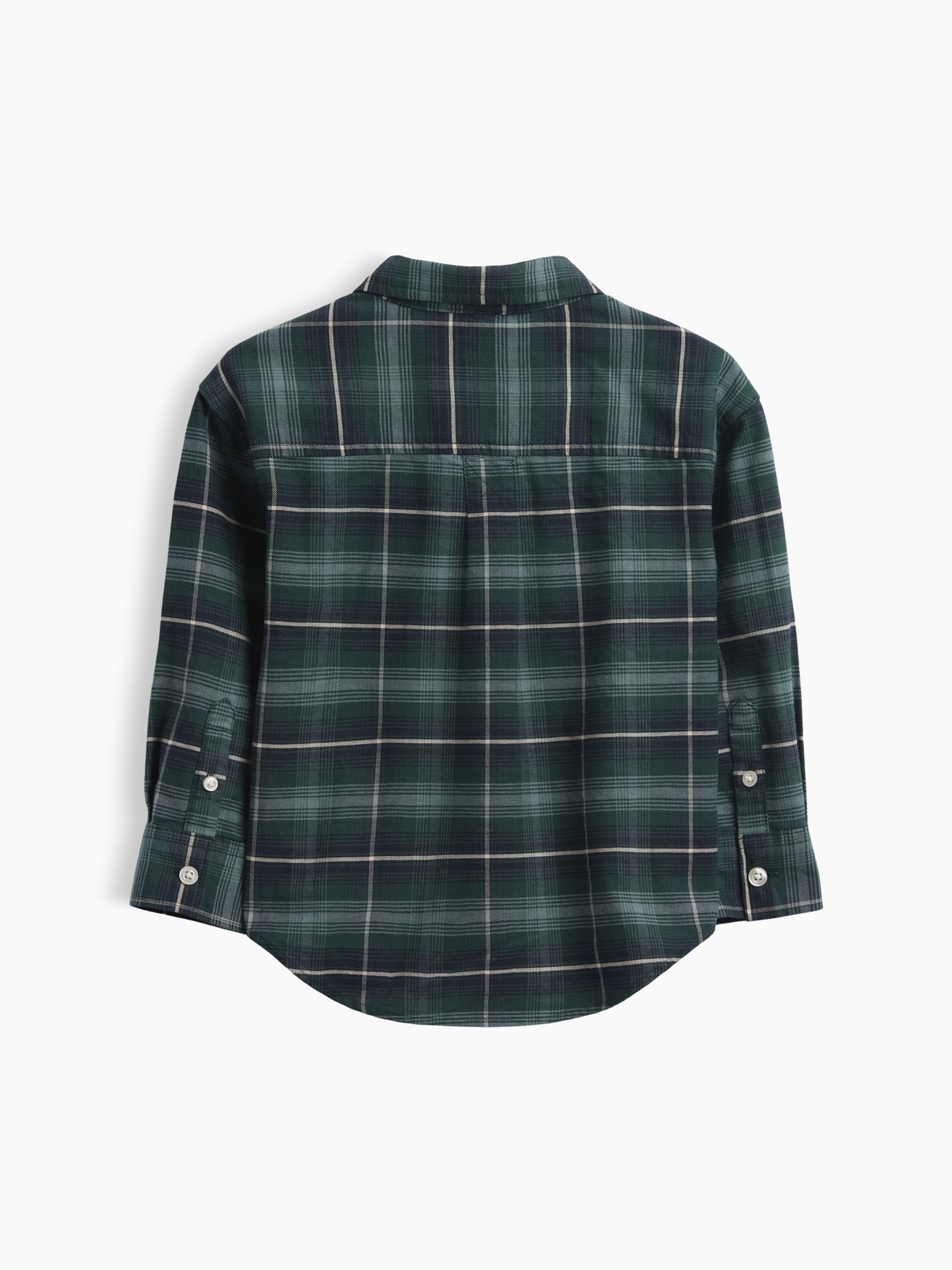 Green Baby and Toddler Print Oxford Big Shirt - Image 3 of 3