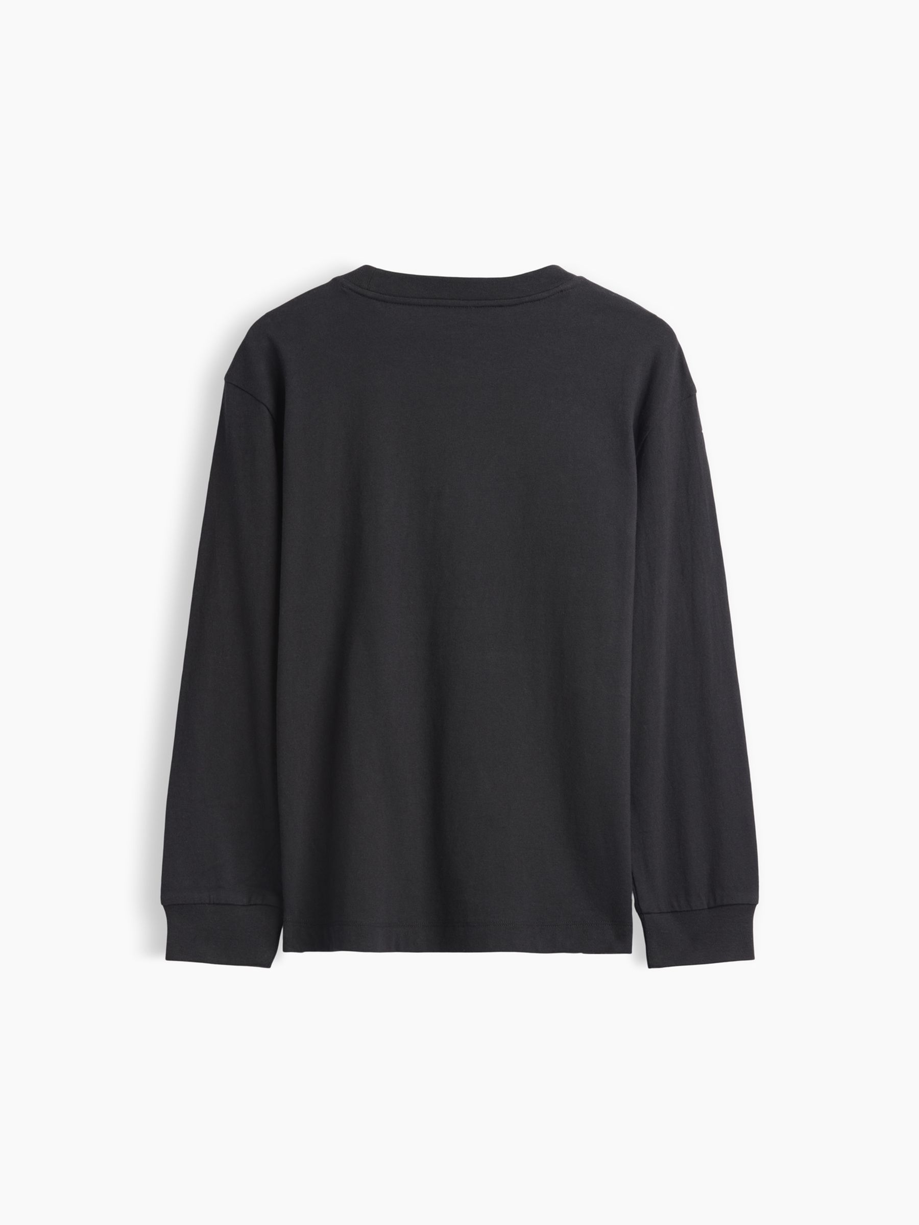 Black Batman Relaxed Graphic Long Sleeve T-Shirt - Image 2 of 3 Black Batman Relaxed Graphic Long Sleeve T-Shirt - Image 2 of 3