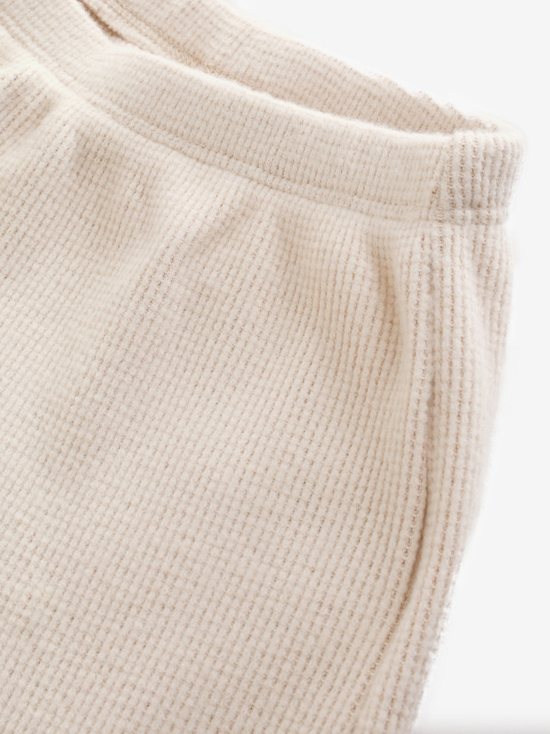 Cream Brannan Bear Waffle Knit Detail Outfit - Image 7 of 7 Cream Brannan Bear Waffle Knit Detail Outfit - Image 7 of 7