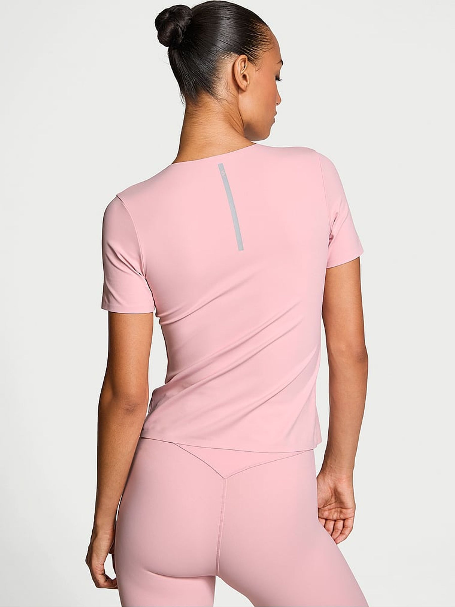 Chalk Rose Pink Elevate™ Stretch T-Shirt - Image 2 of 3