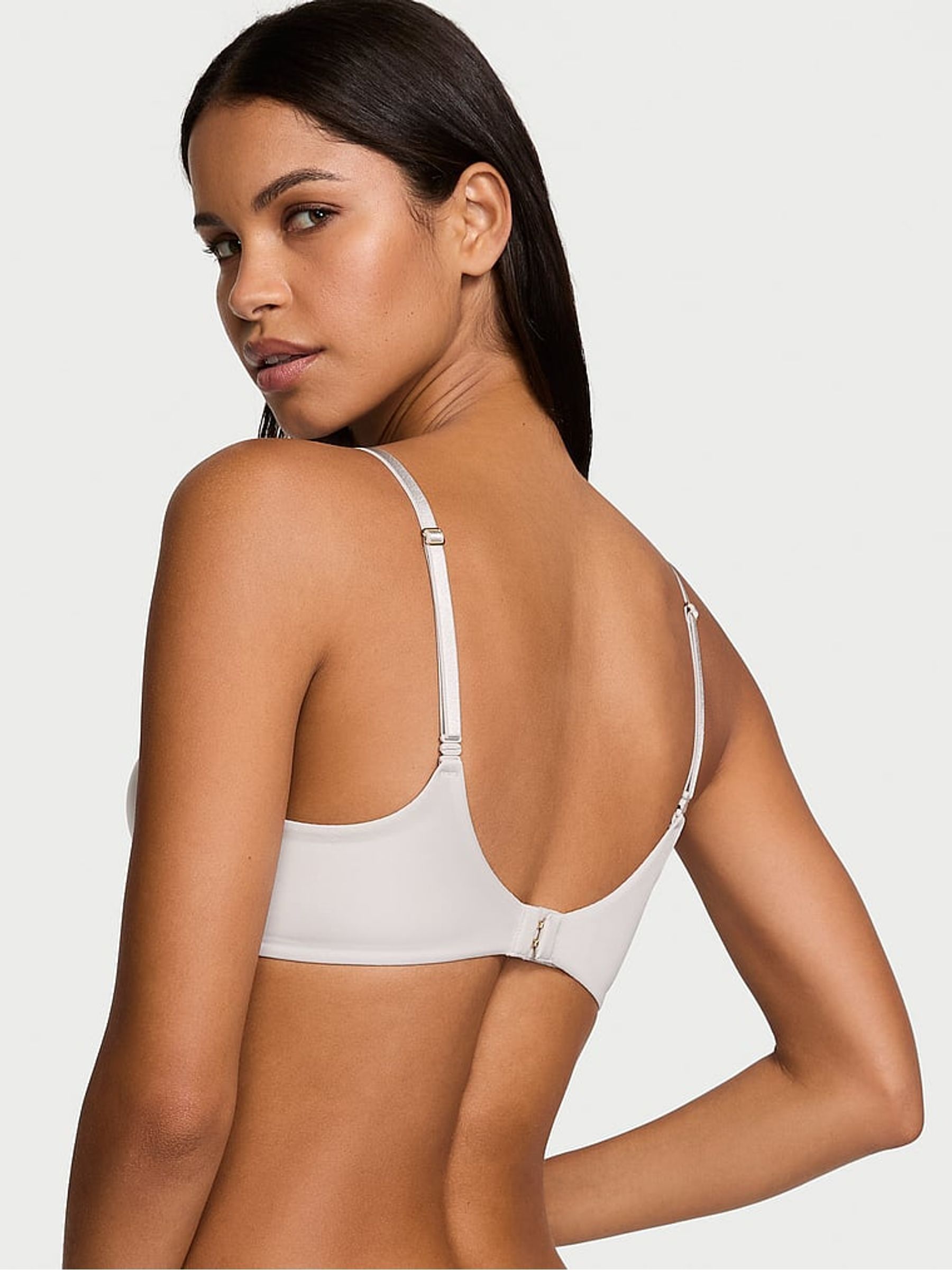 Delfin Grey Bombshell Add 2 Cups Push Up Bra - Image 2 of 4