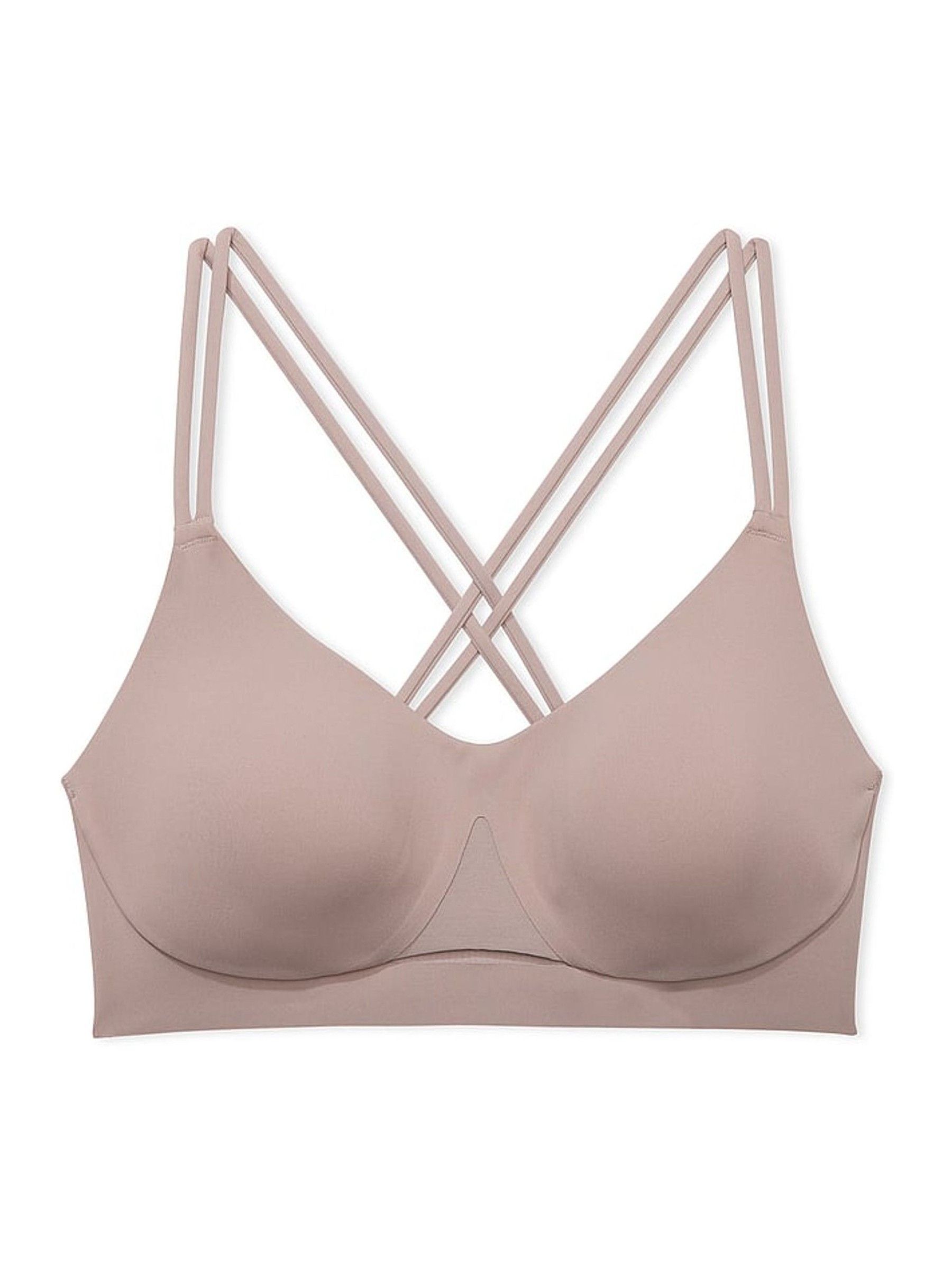 Candelight Rose Nude Elevate™ Strappy Comfort Low Support Sports Bra - Image 3 of 3