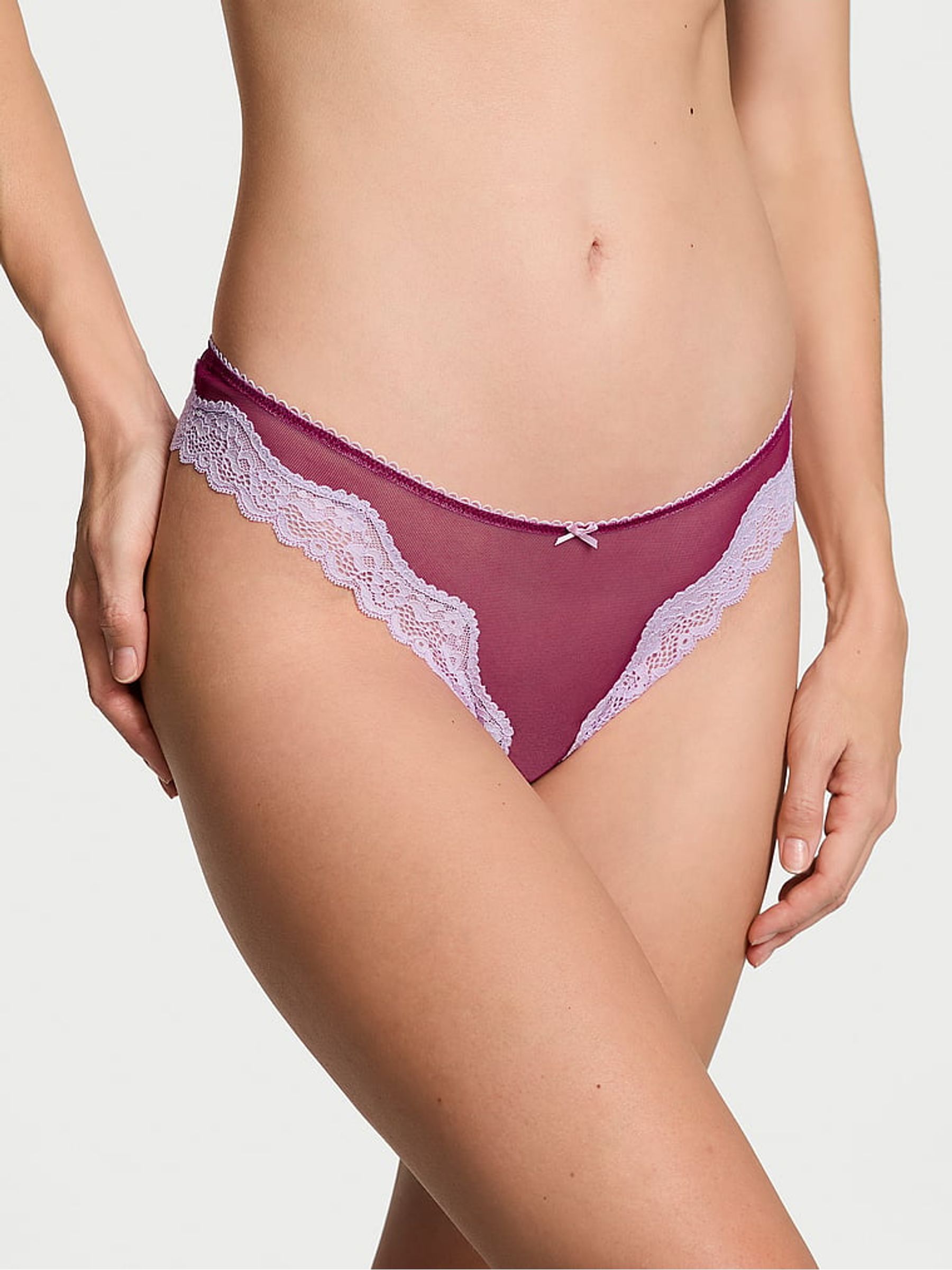 Campari Red Thong Knickers - Image 1 of 3