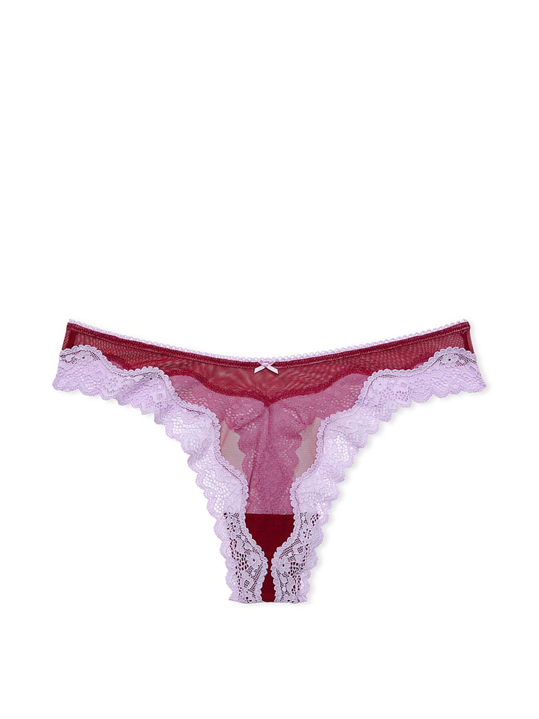 Campari Red Thong Knickers - Image 3 of 3