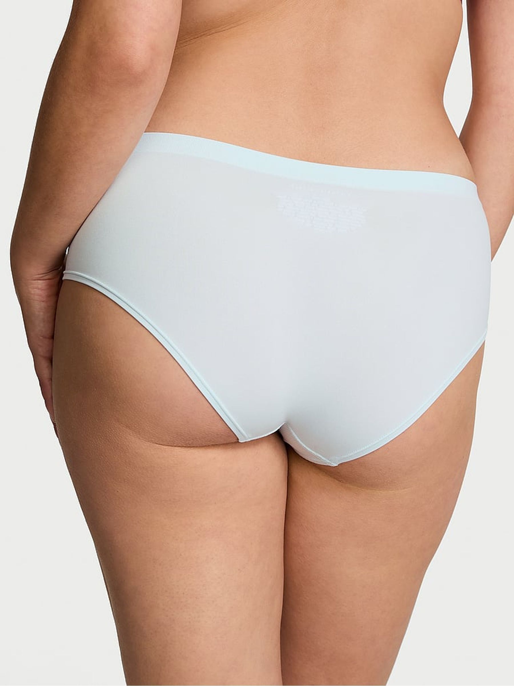 Soft Sky Blue Hipster Knickers - Image 2 of 3