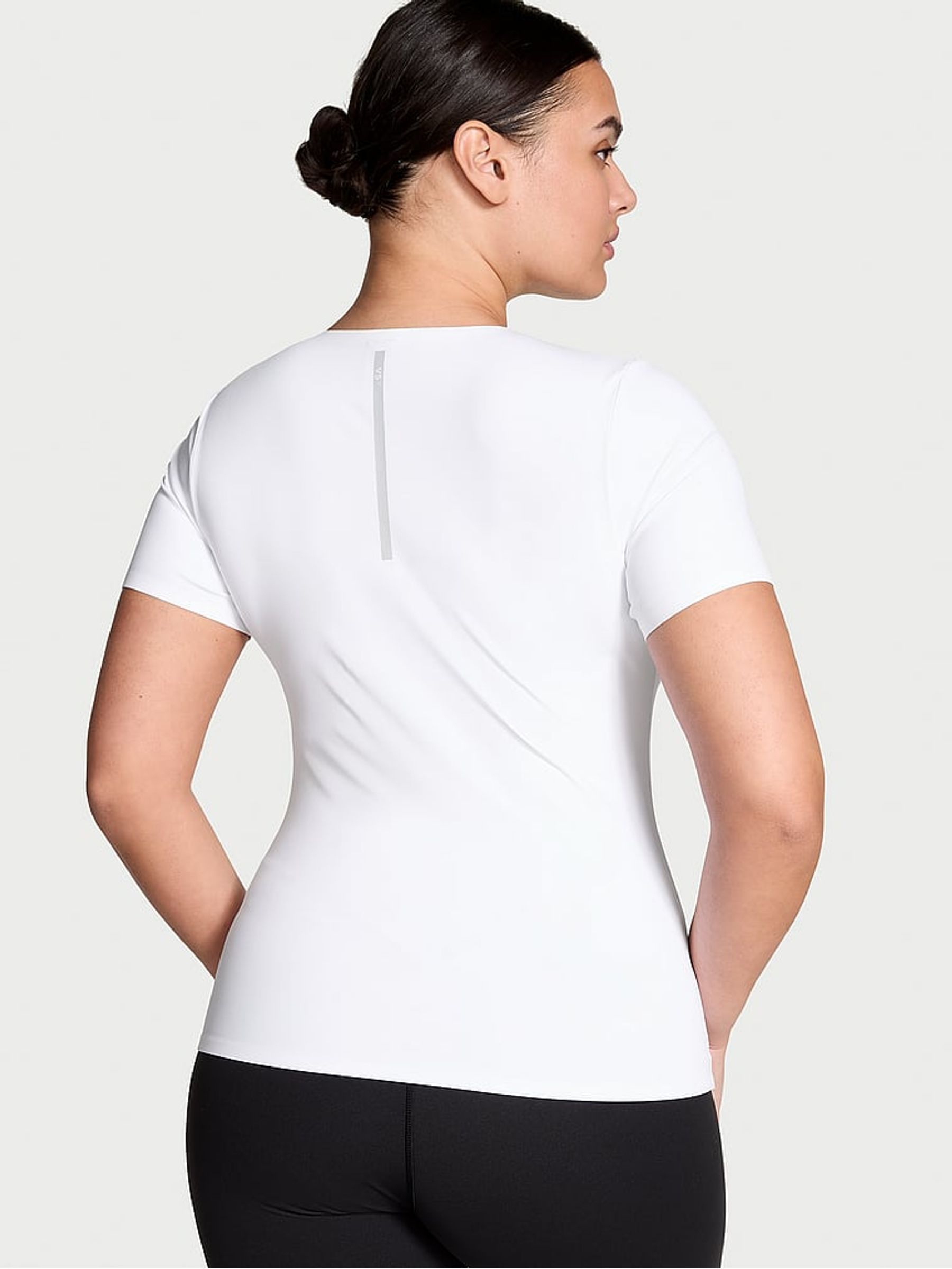 White Elevate™ Stretch T-Shirt - Image 2 of 4