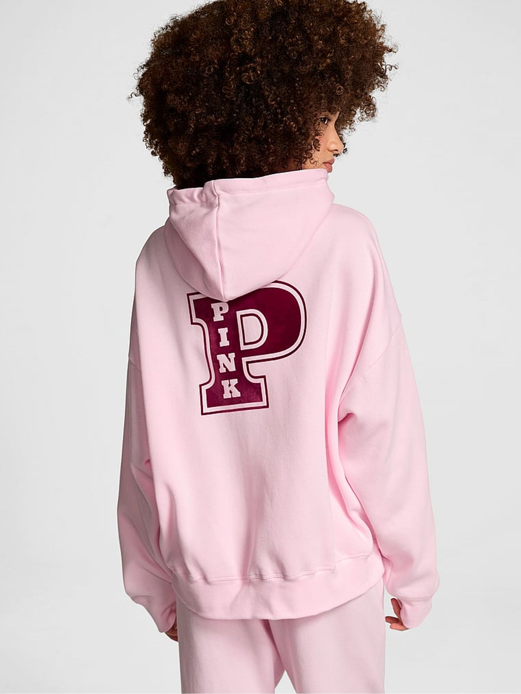 Pink Tulip Zip Up Hoodie - Image 2 of 3
