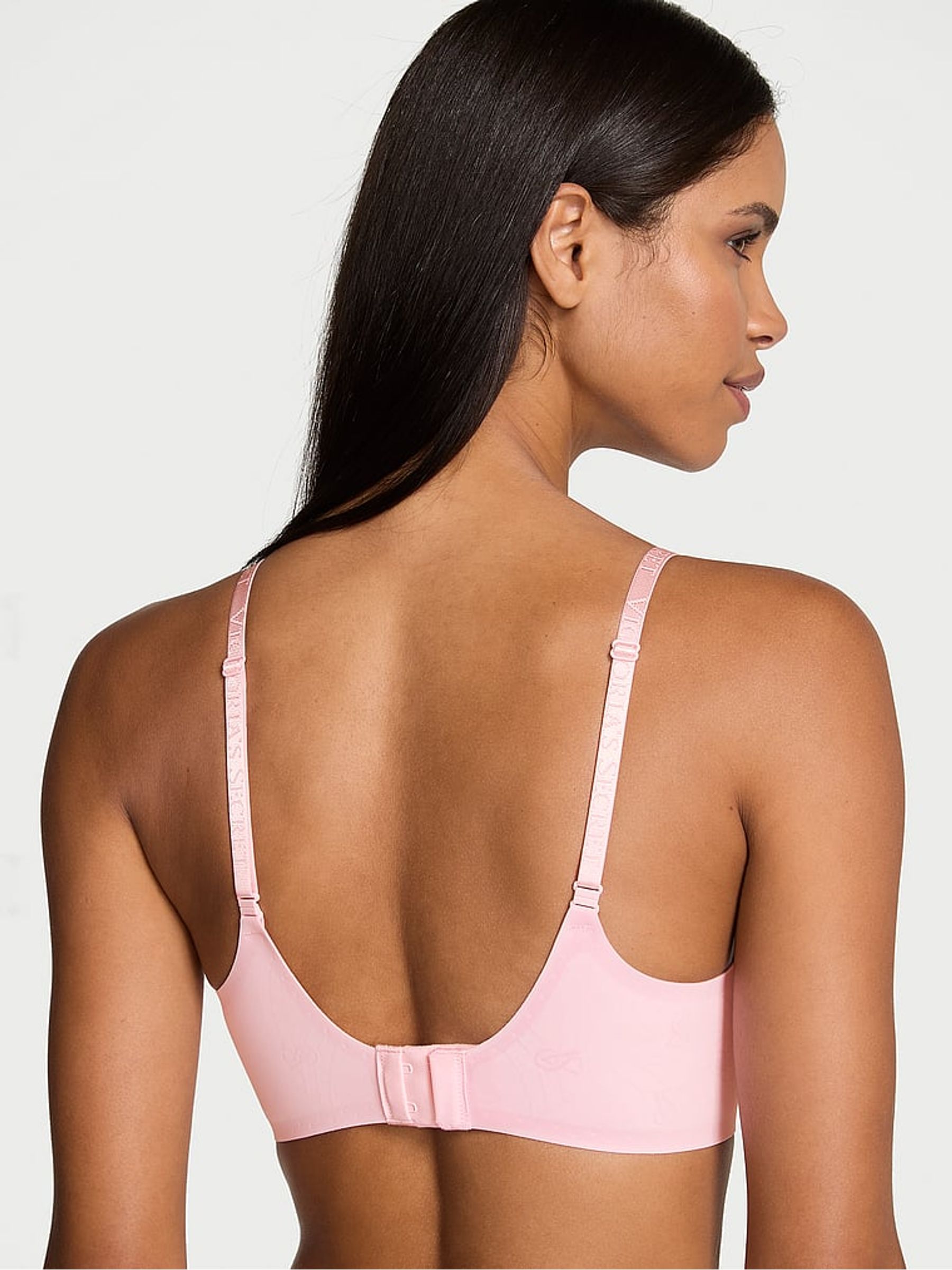 Pretty Blossom Pink Lightly Lined Lounge Bralette - Image 2 of 3