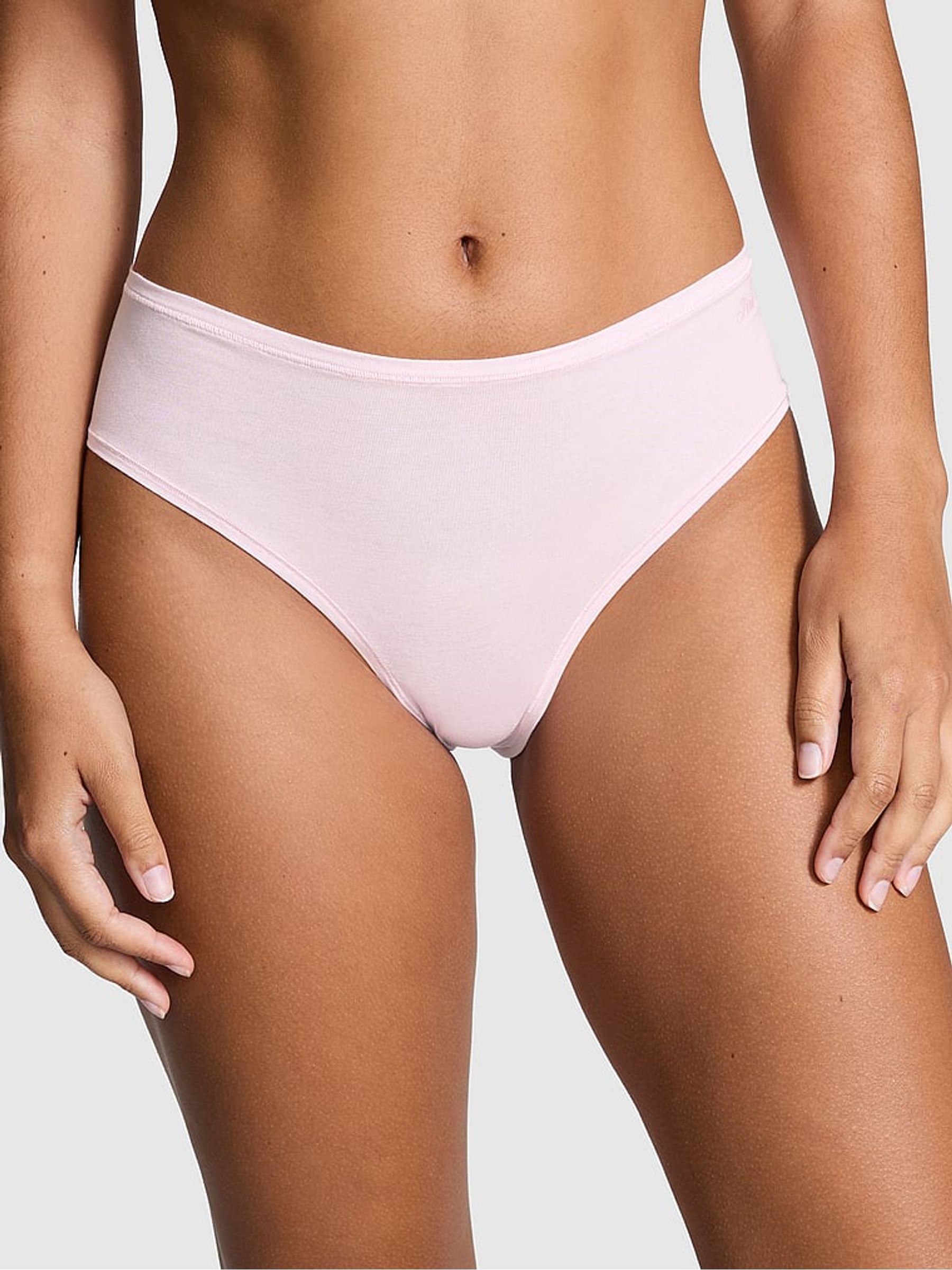 Pink Tulip Cheeky Cotton Knickers - Image 1 of 3