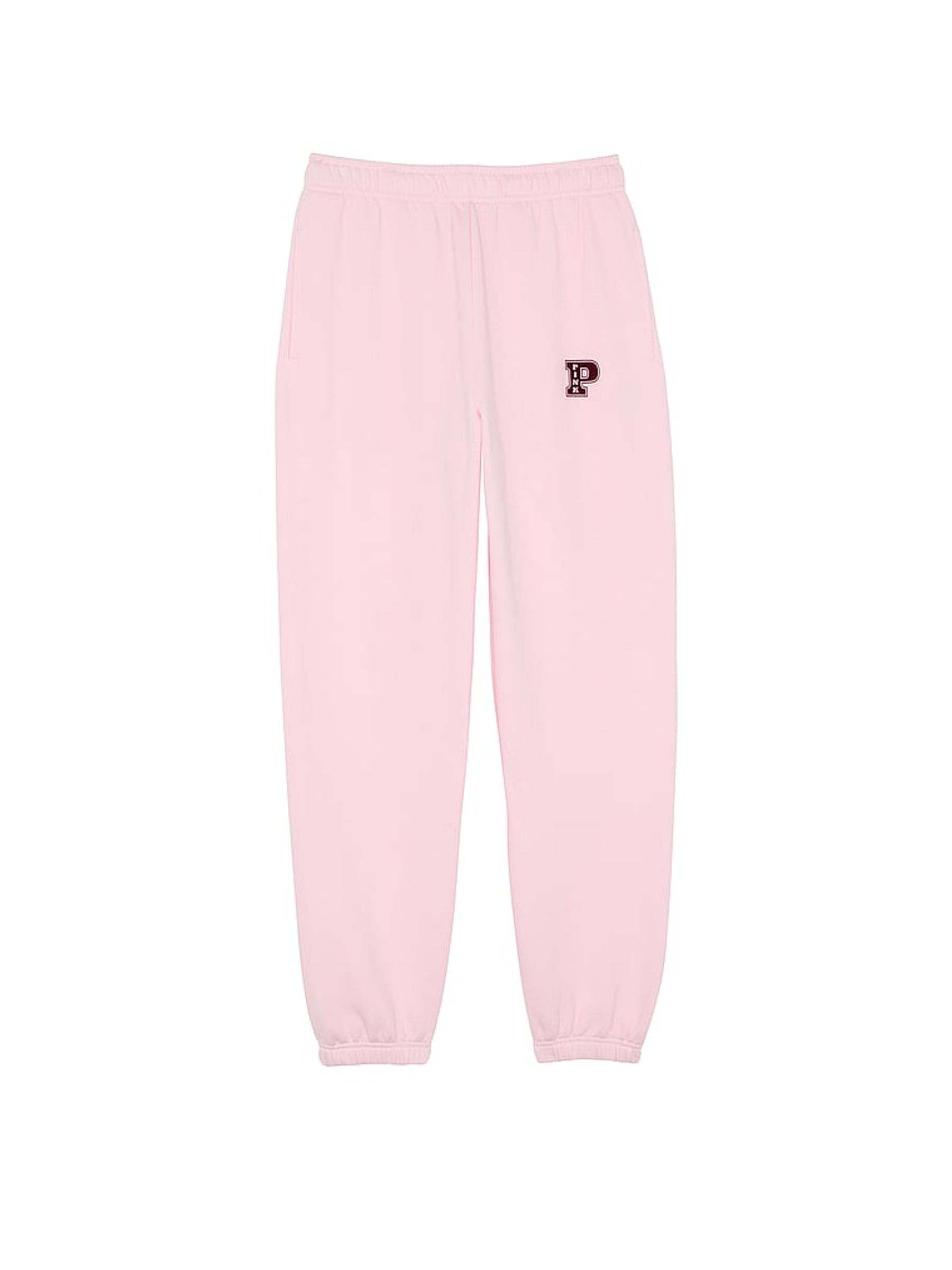 Pink Tulip Cuffed Fleece Joggers - Image 3 of 3