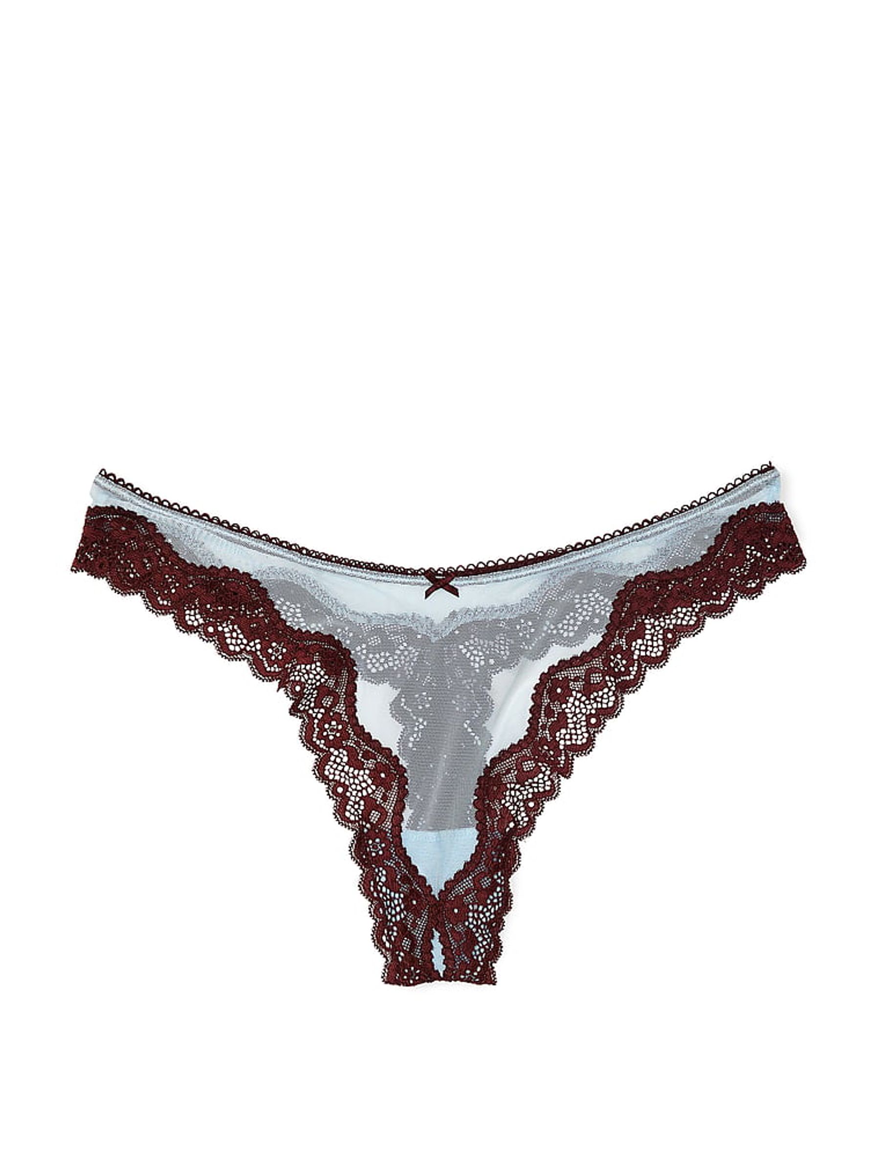Light Blue Thong Knickers - Image 3 of 3