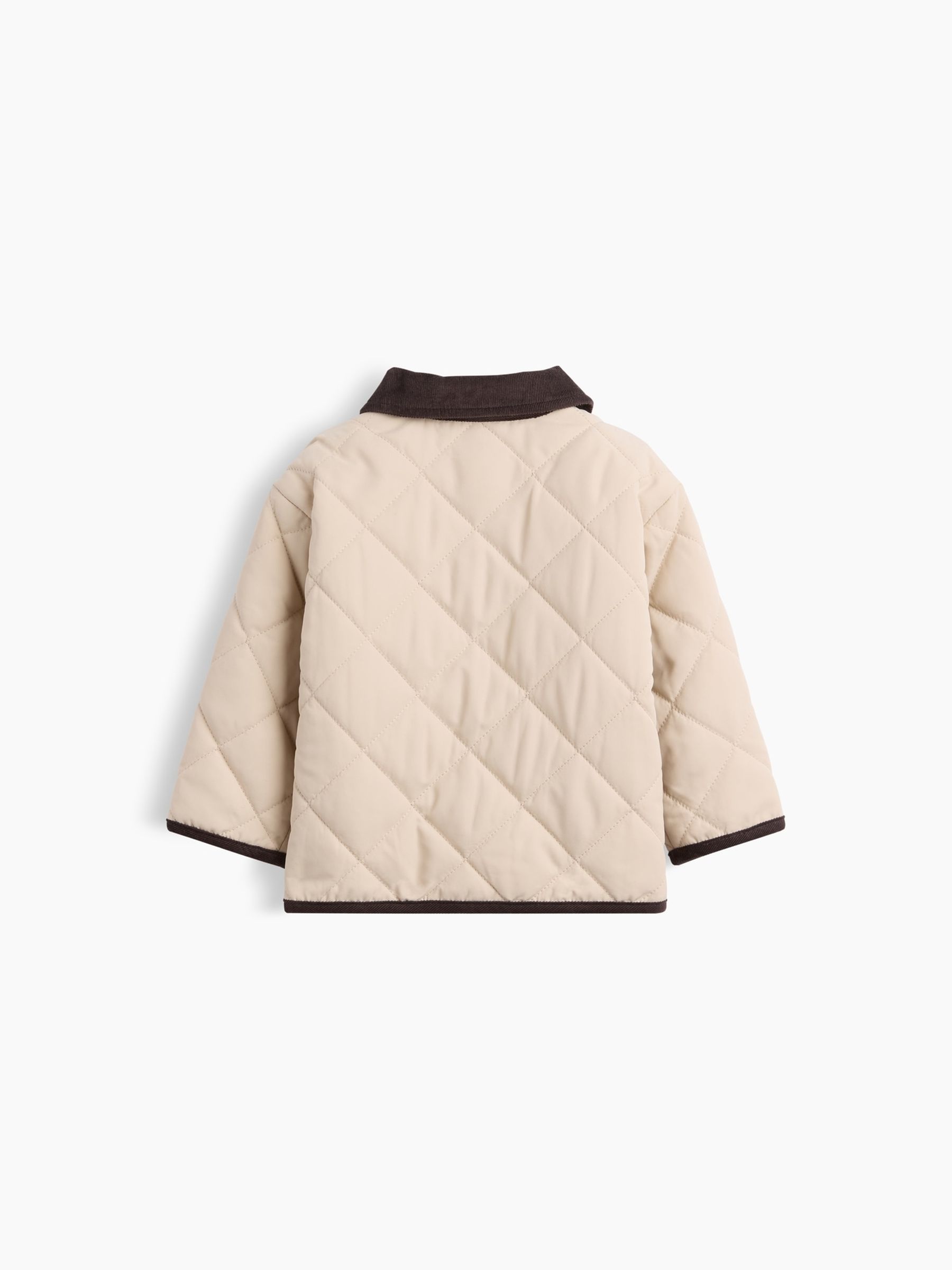 Beige/Brown Quilted Barn Jacket - Image 2 of 2