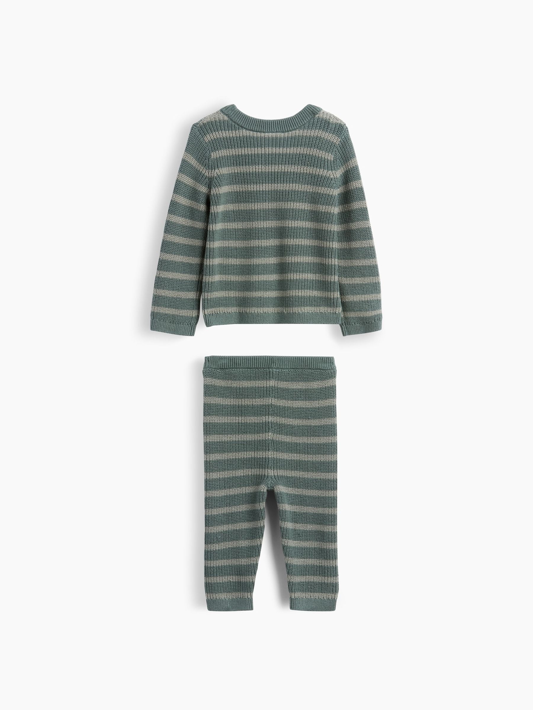 Green Stripe Jumper Set - Image 2 of 3