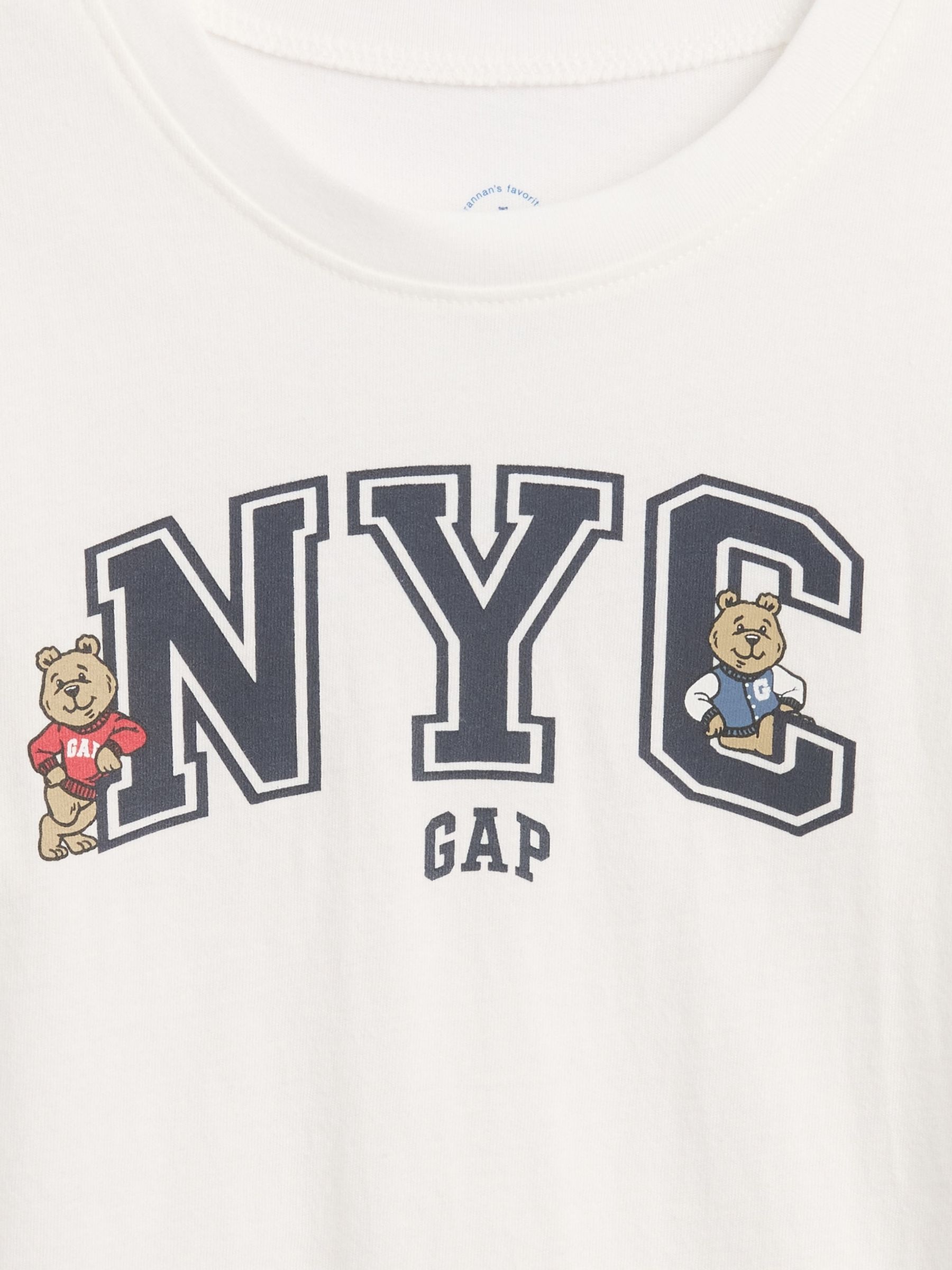 Cream NYC Graphic Long Sleeve T-Shirt - Image 3 of 3
