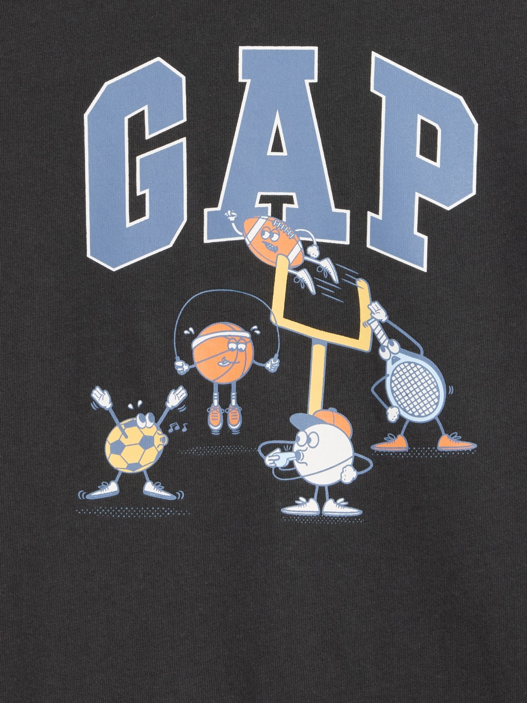 Black Sporty Graphic Long Sleeve T-Shirt - Image 3 of 3