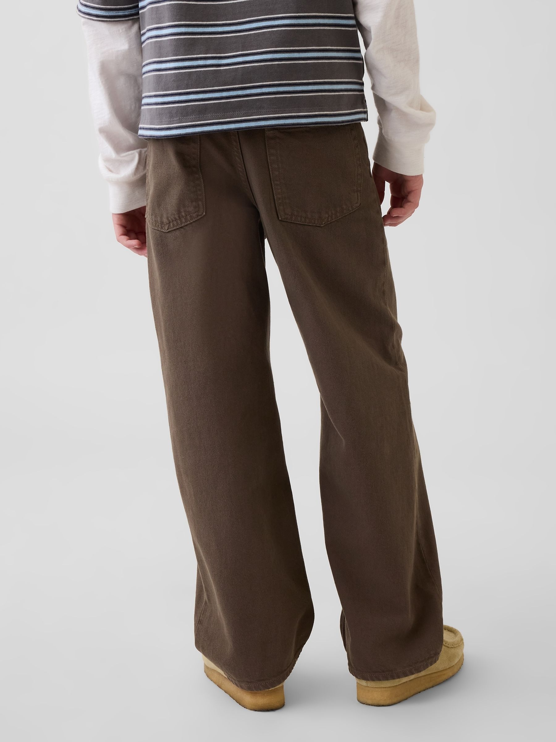 Brown Baggy Jeans - Image 2 of 4 Brown Baggy Jeans - Image 2 of 4