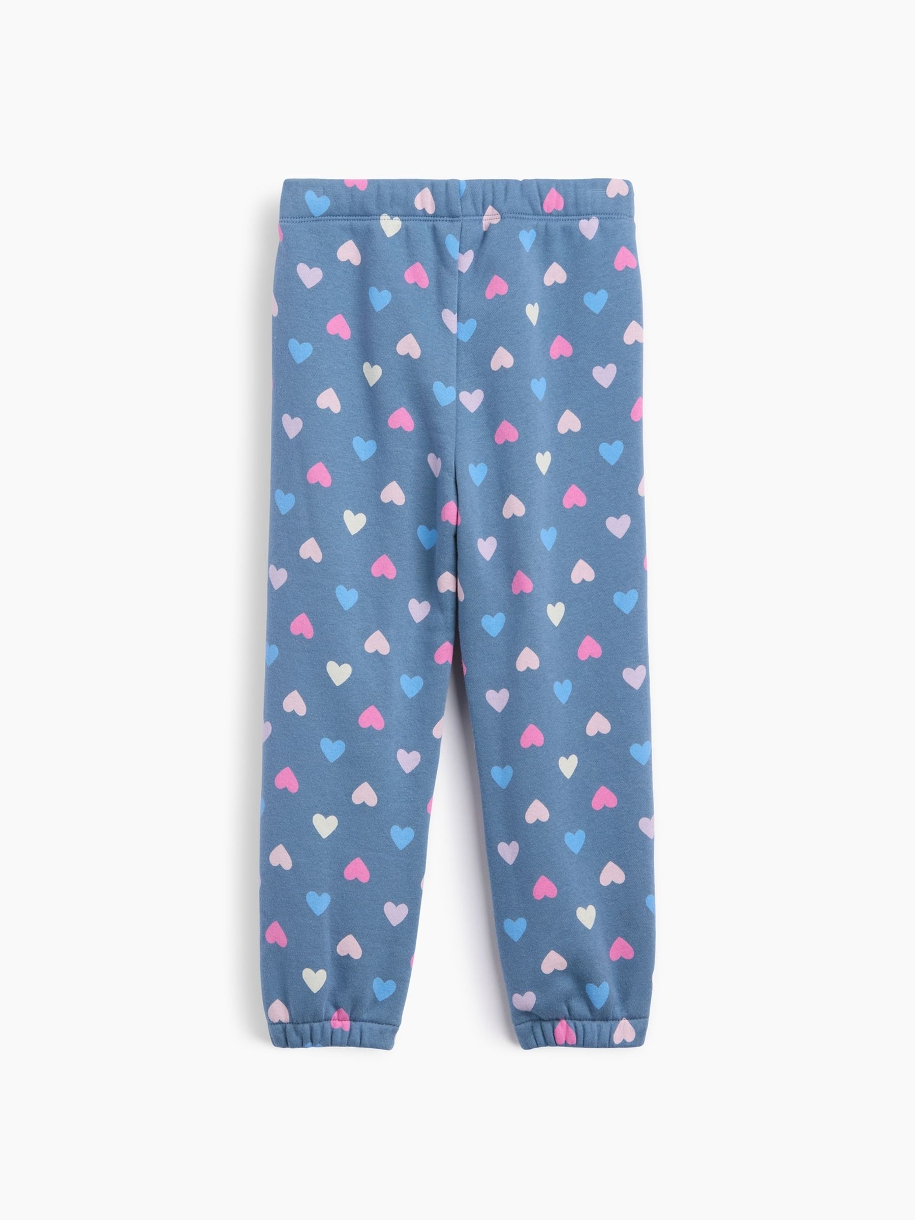 Blue Heart Pull On Logo Joggers - Image 2 of 3