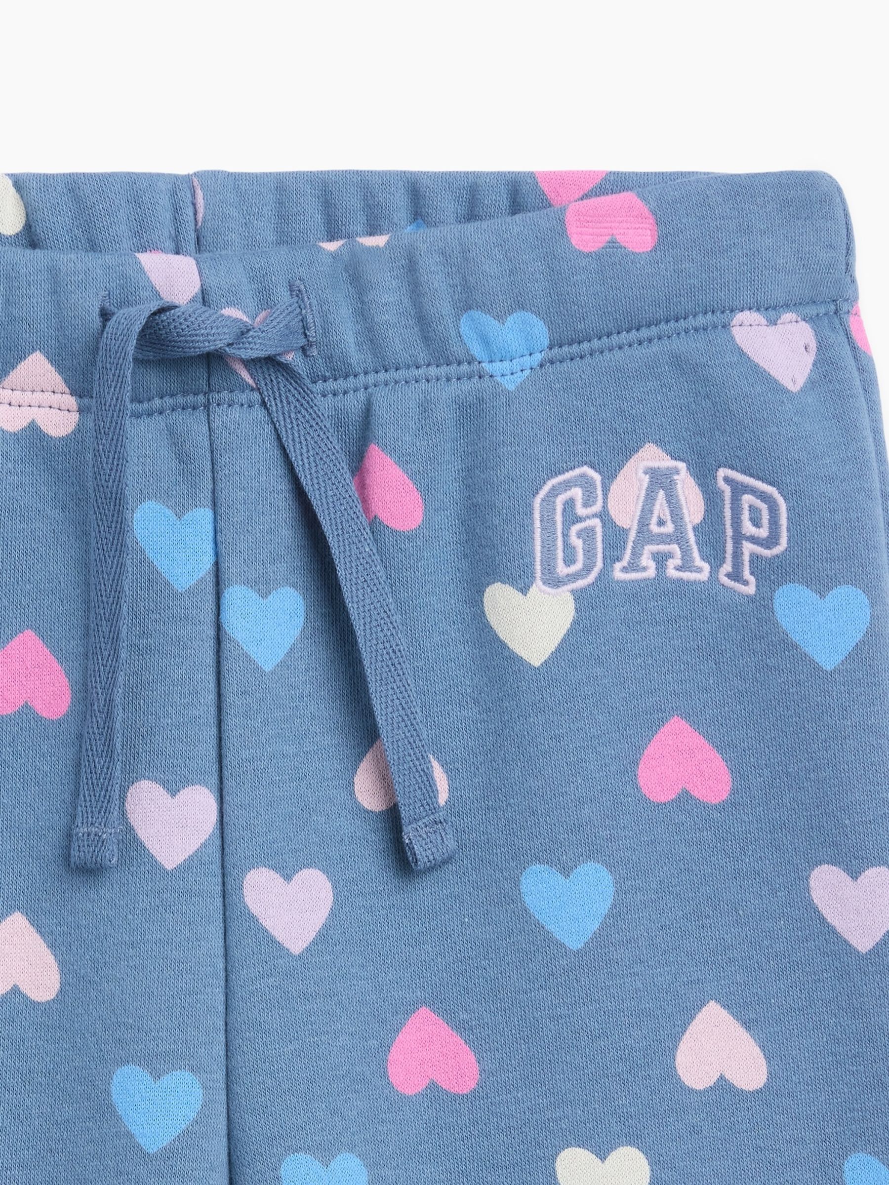 Blue Heart Pull On Logo Joggers - Image 3 of 3