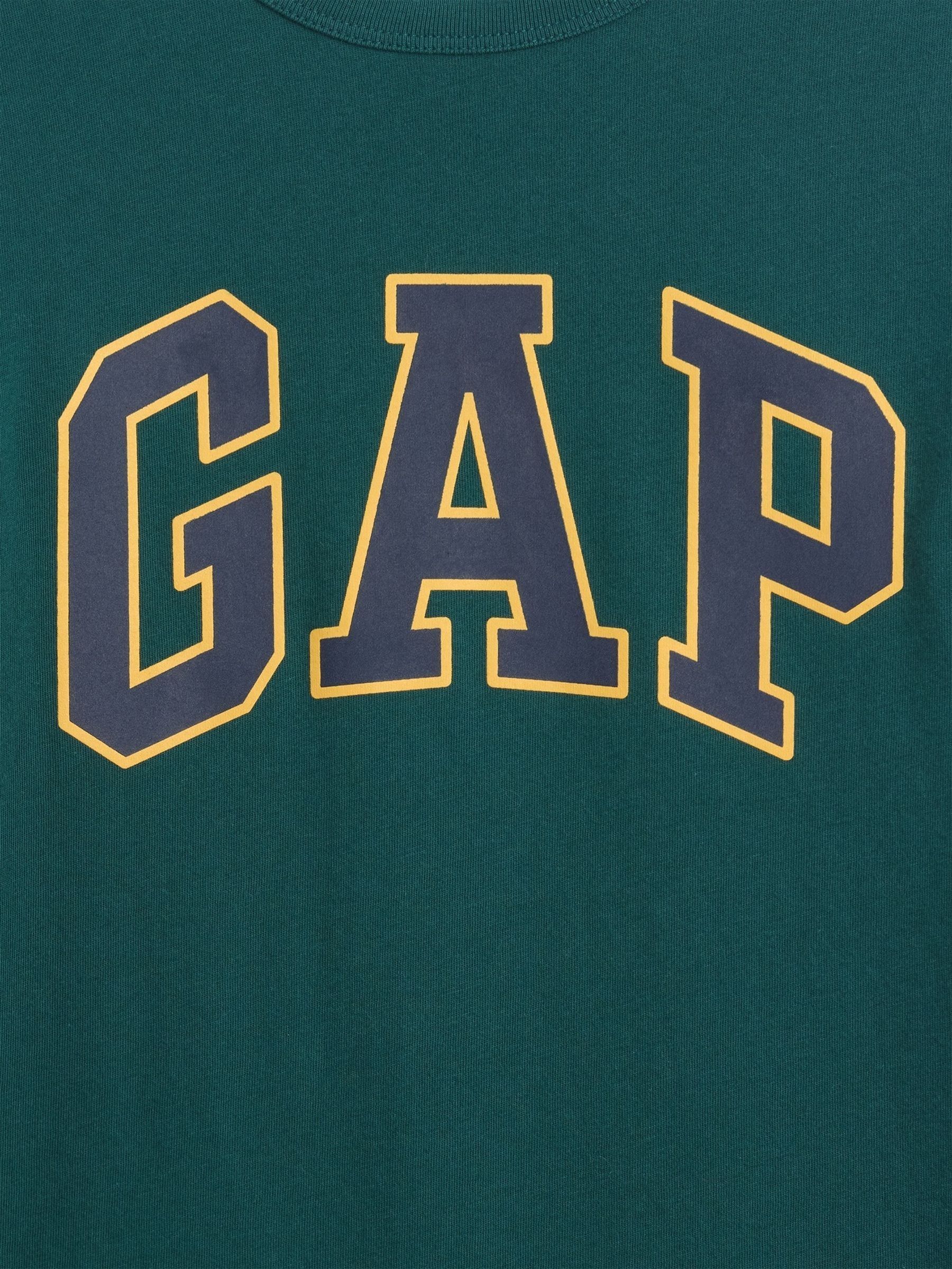 Dark Green Logo Long Sleeve T-Shirt - Image 3 of 3
