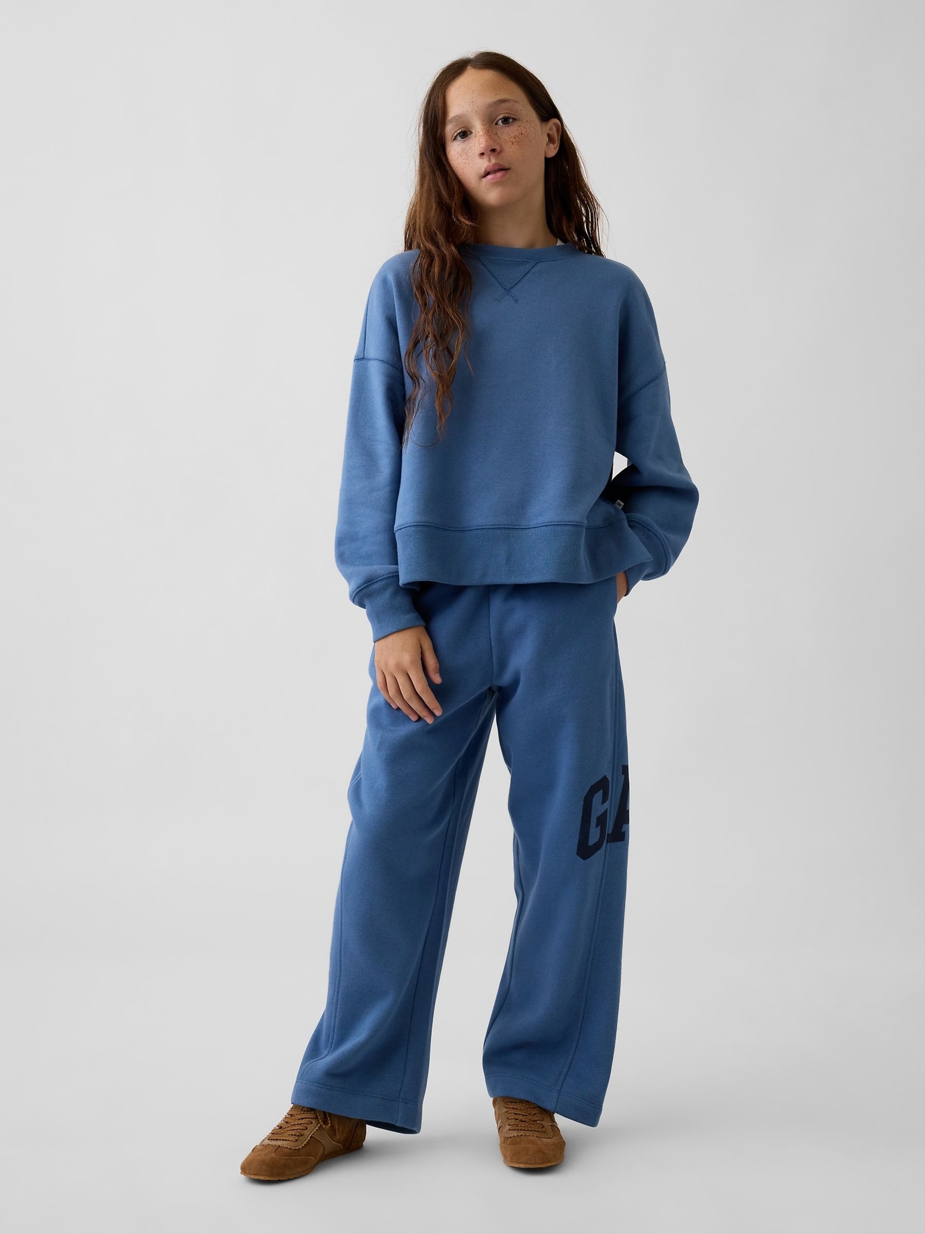 Blue Vintage Soft Relaxed Barrel Joggers - Image 3 of 6