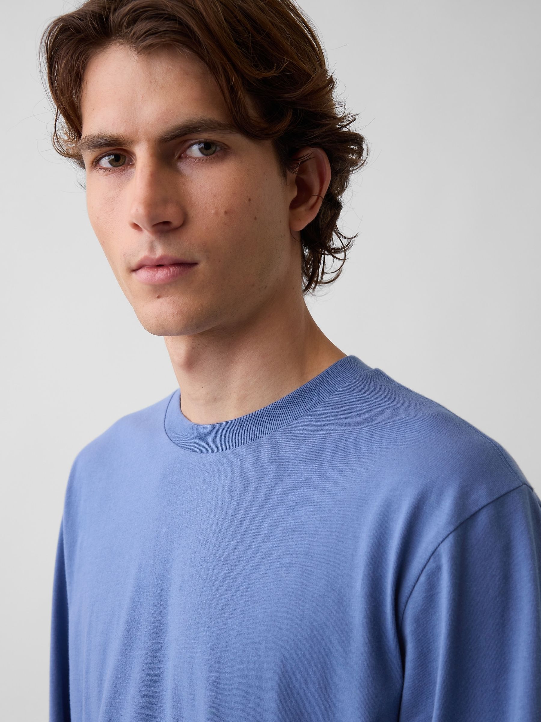 Blue Long Sleeve T-Shirt - Image 4 of 4