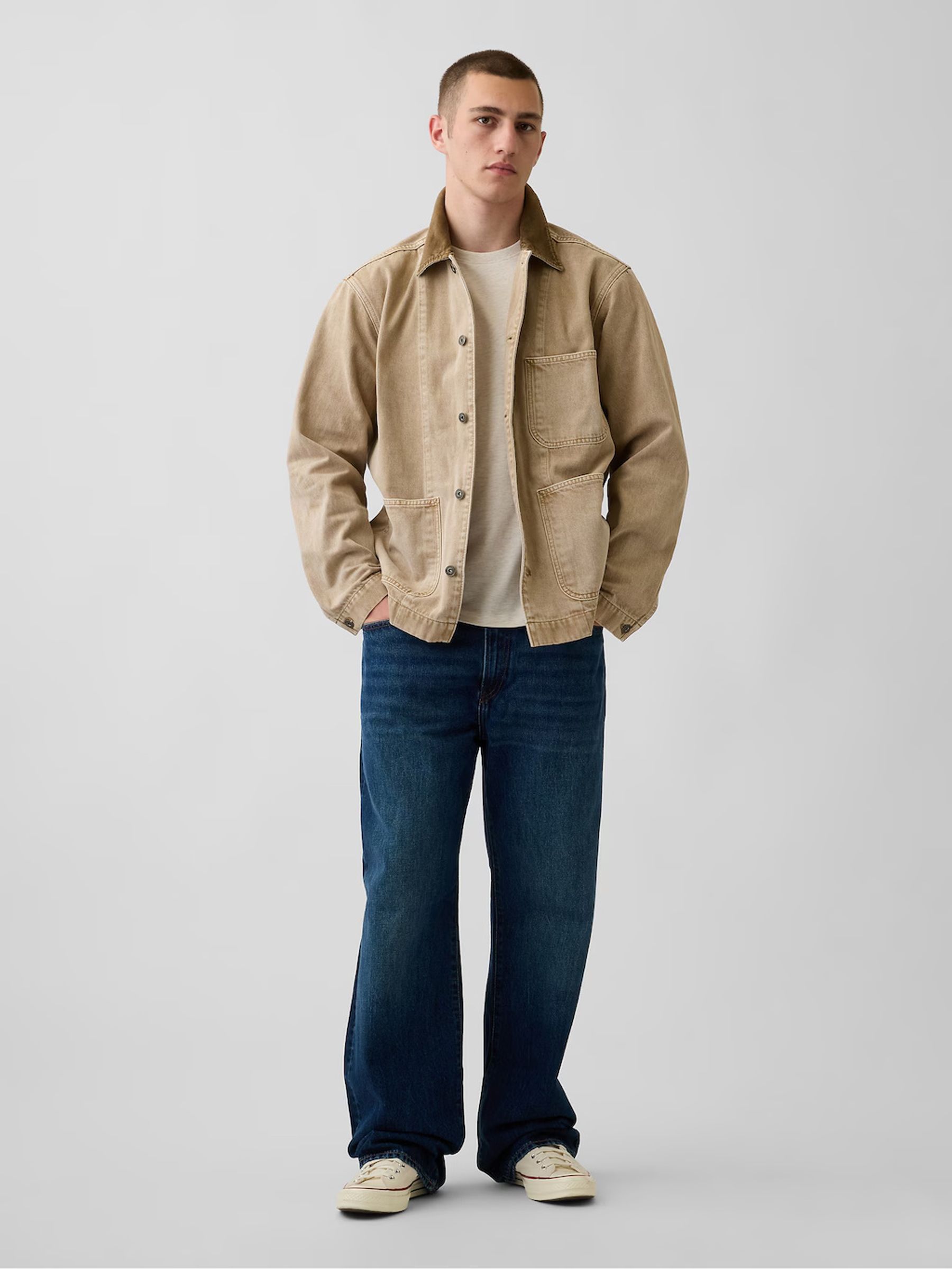 Cream Classic Short Sleeve T-Shirt - Image 3 of 5