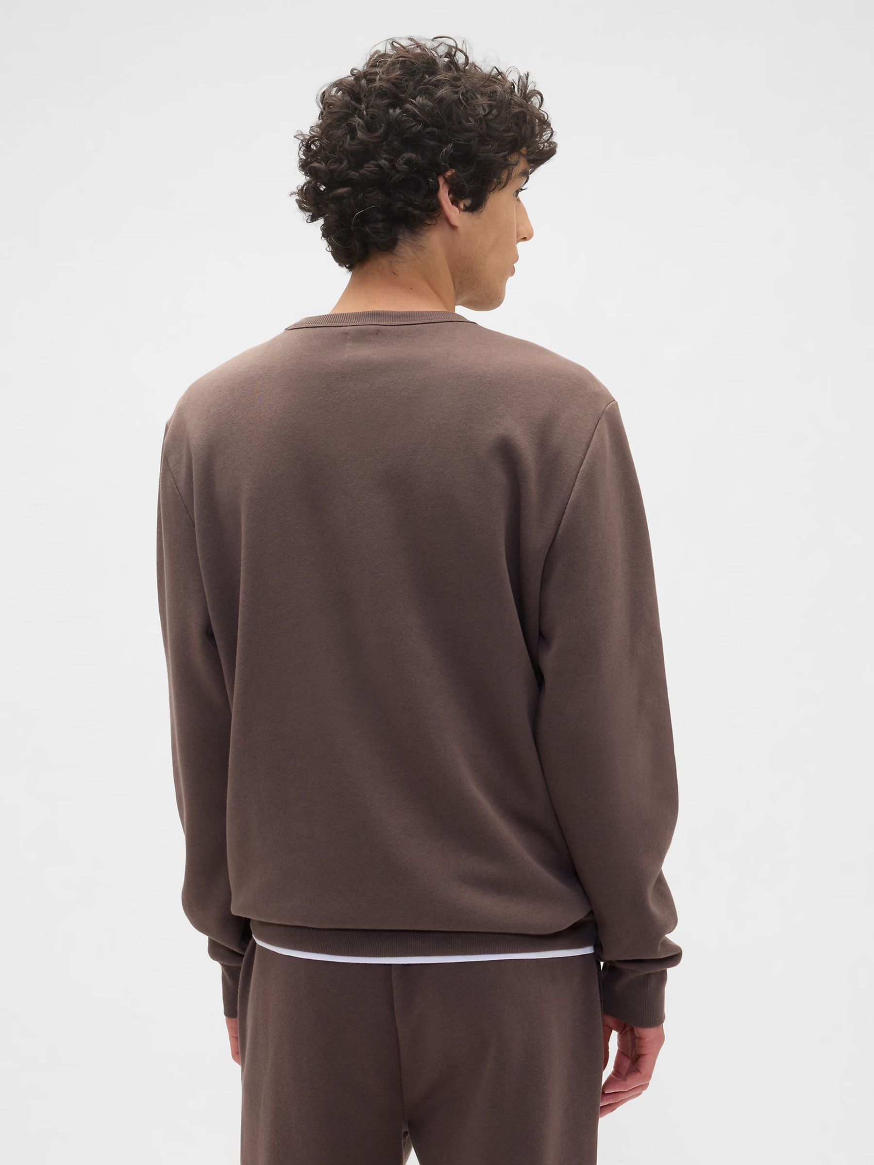 Brown Logo Sweatshirt - Image 2 of 4 Brown Logo Sweatshirt - Image 2 of 4