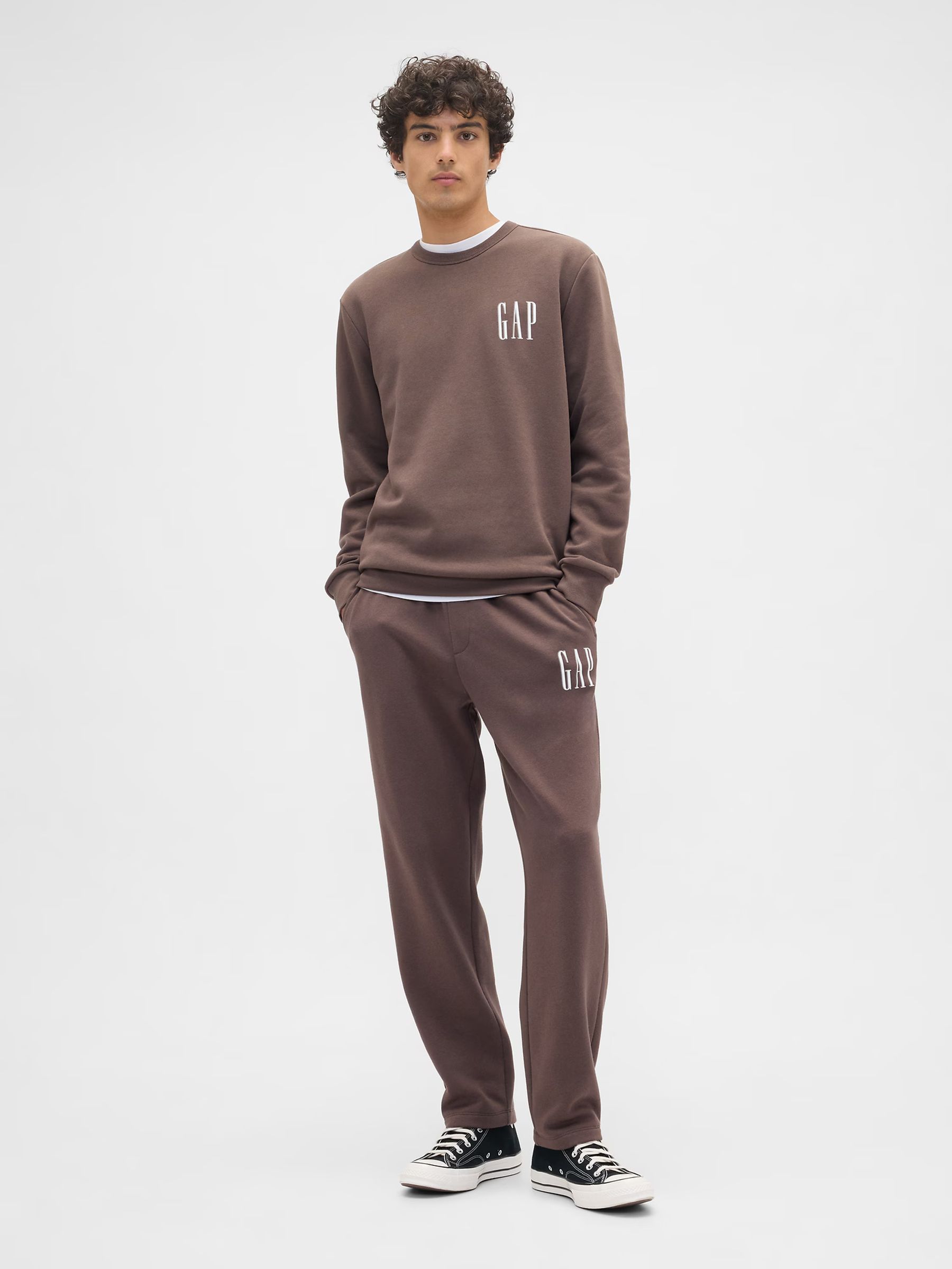 Brown Logo Sweatshirt - Image 3 of 4