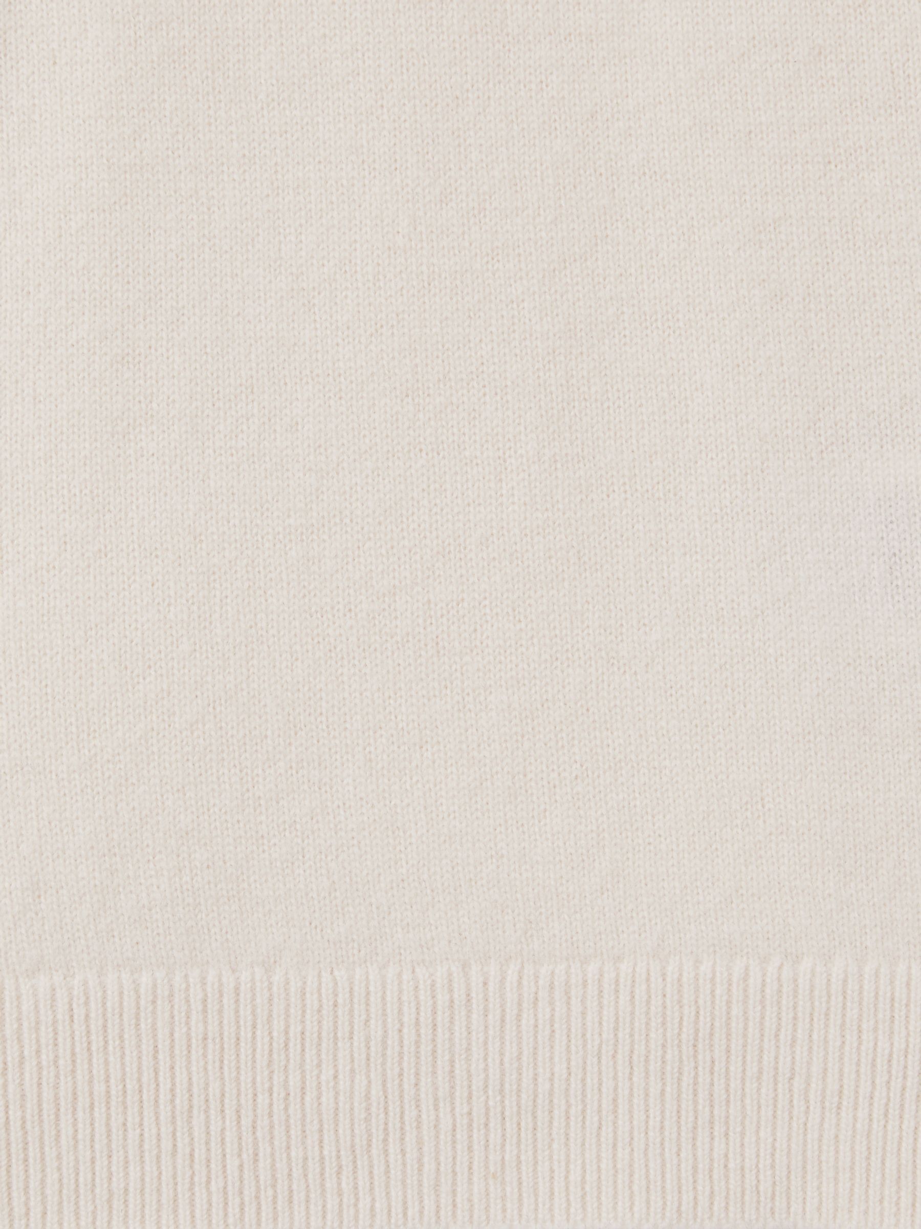 9-13 yrs Wool Blend Crew Neck Jumper in Off White - Image 4 of 4