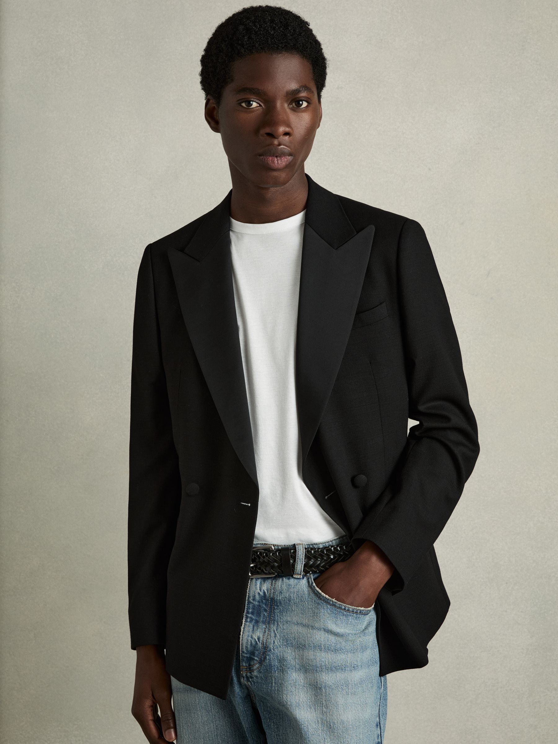 حزام جلد منسوج Carlton من Reiss - صورة 2 من 4 حزام جلد منسوج Carlton من Reiss - صورة 2 من 4