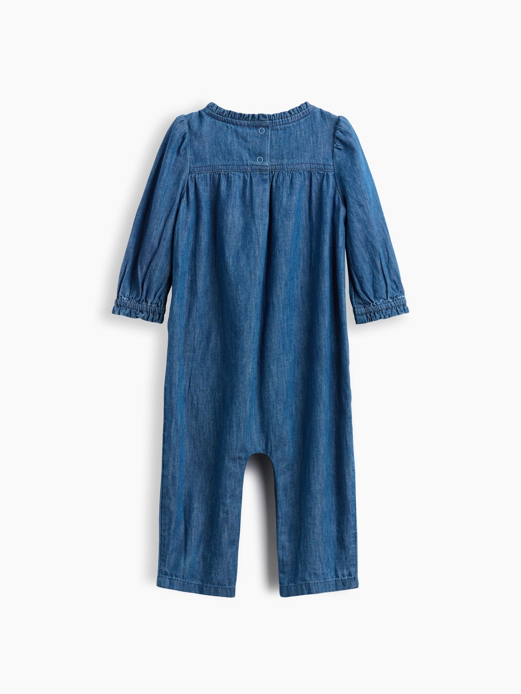 Dark Wash Denim Heart One-Piece - Image 2 of 3