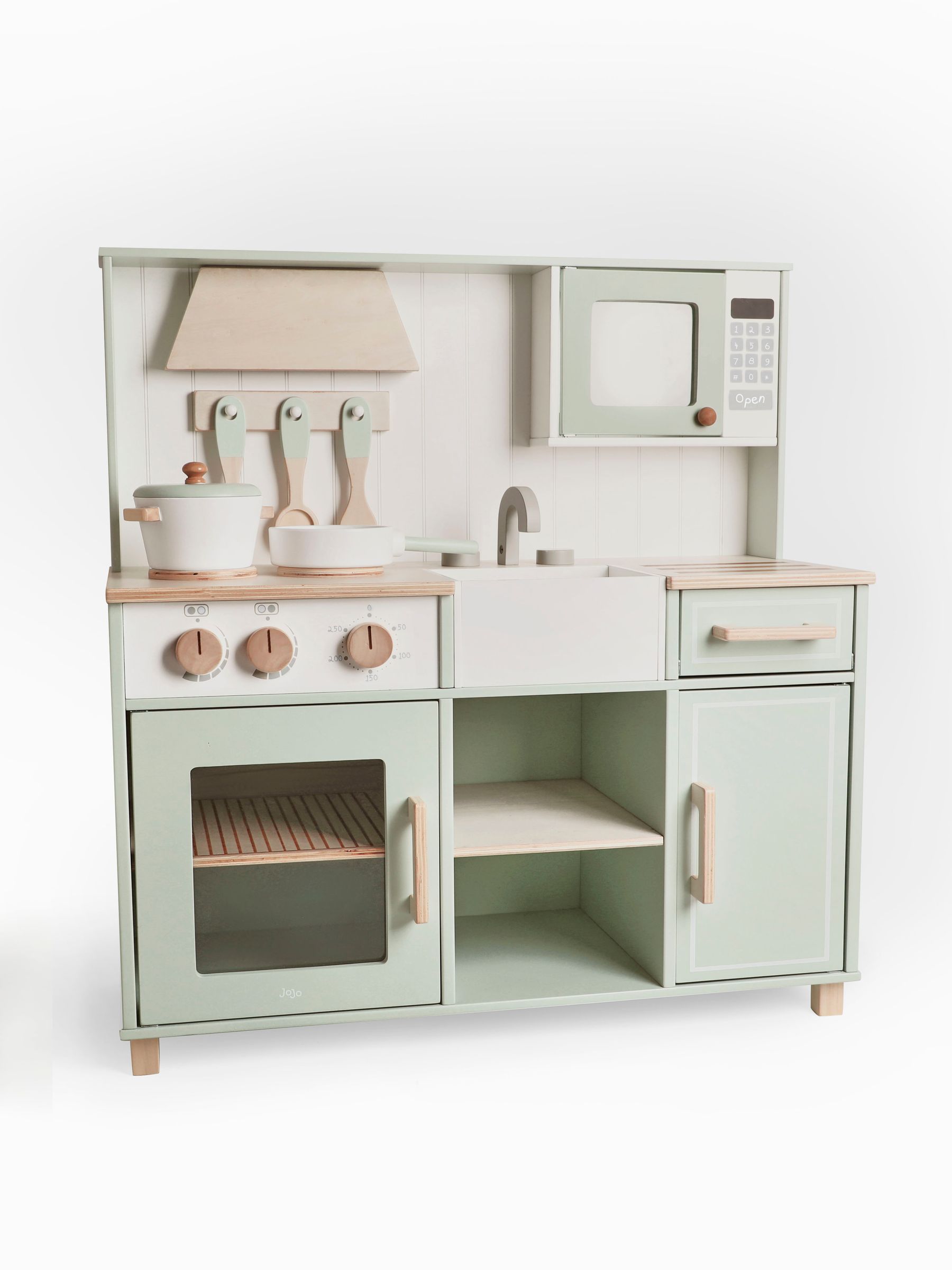 Sage Green Henley Wooden Play Kitchen - Image 2 of 9