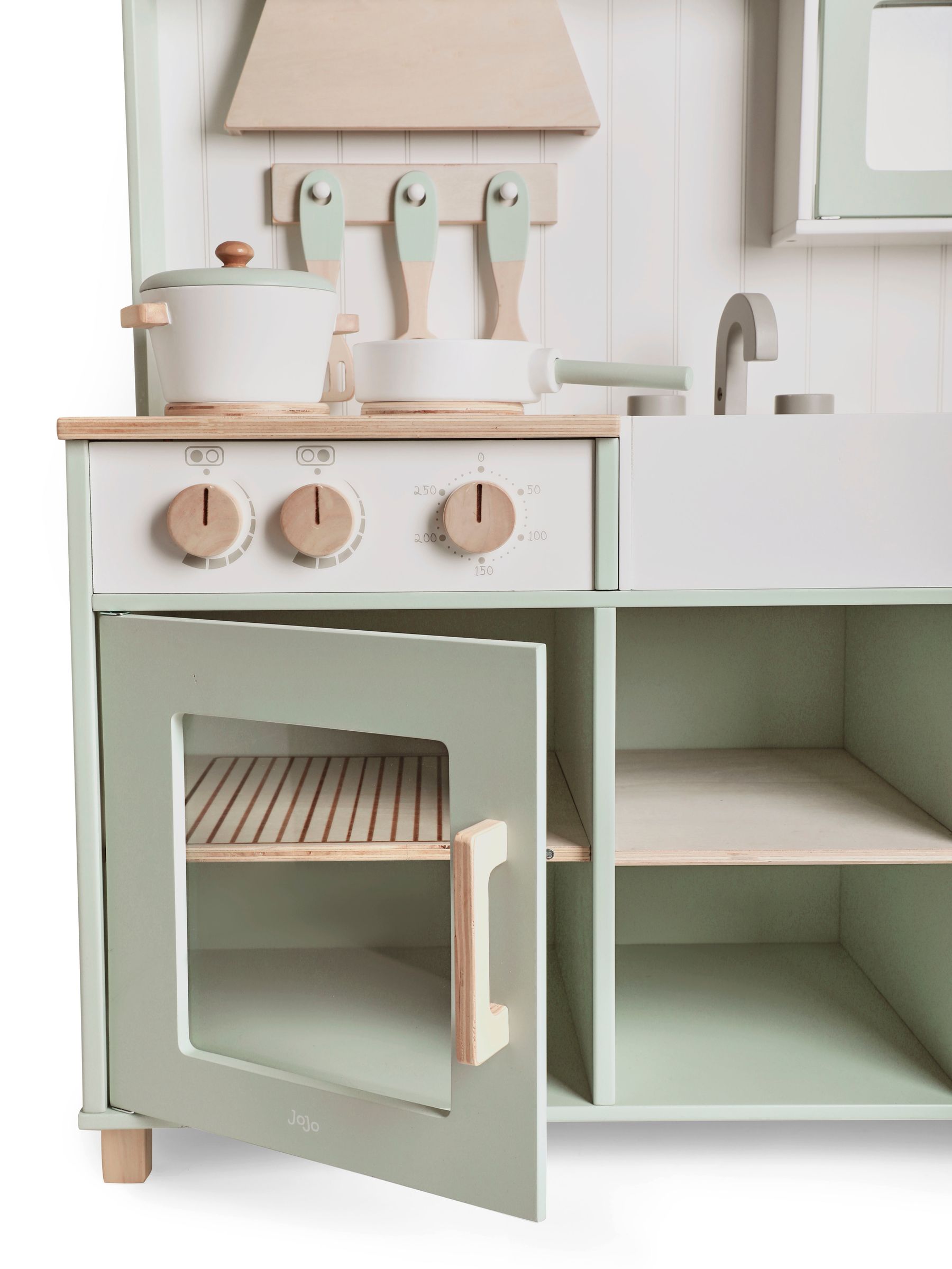 Sage Green Henley Wooden Play Kitchen - Image 7 of 9