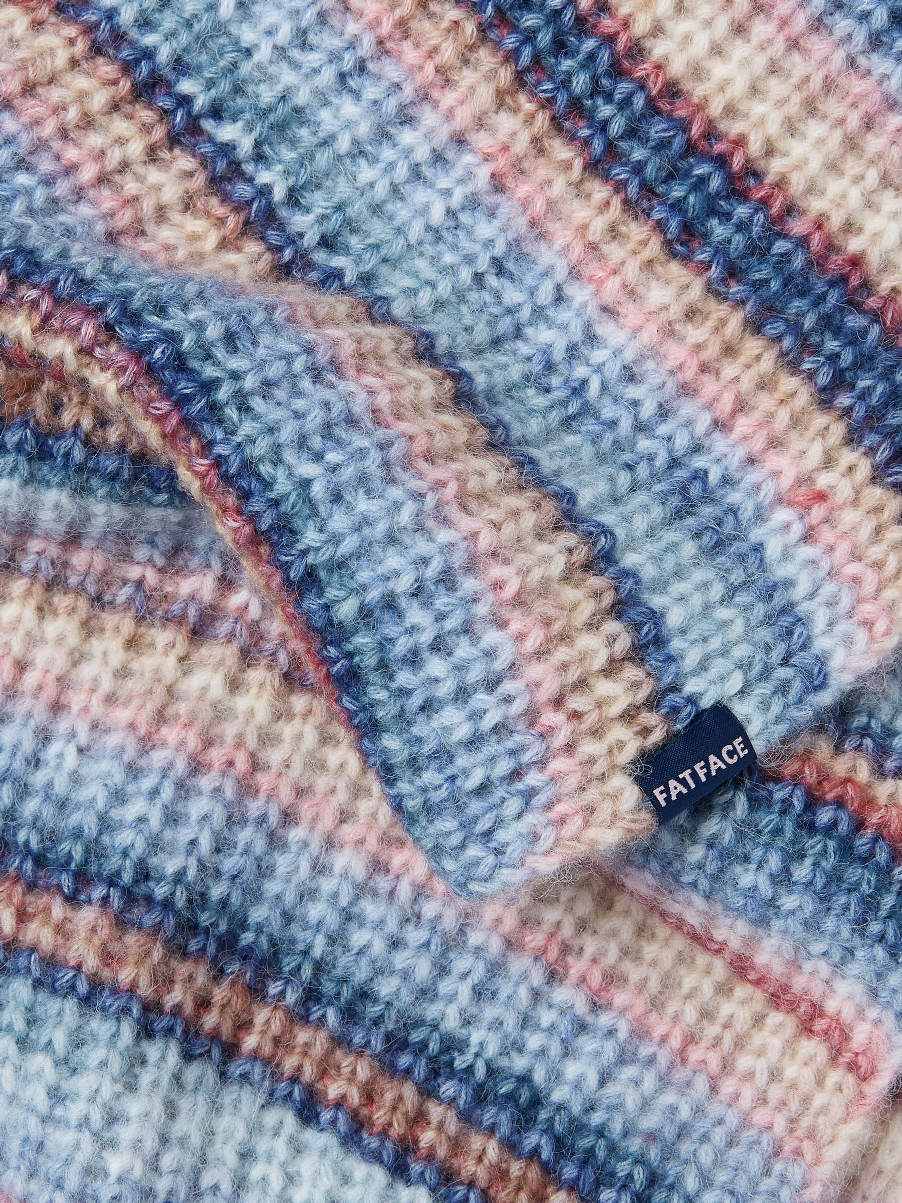 Navy Space Dye Snood - Image 2 of 2