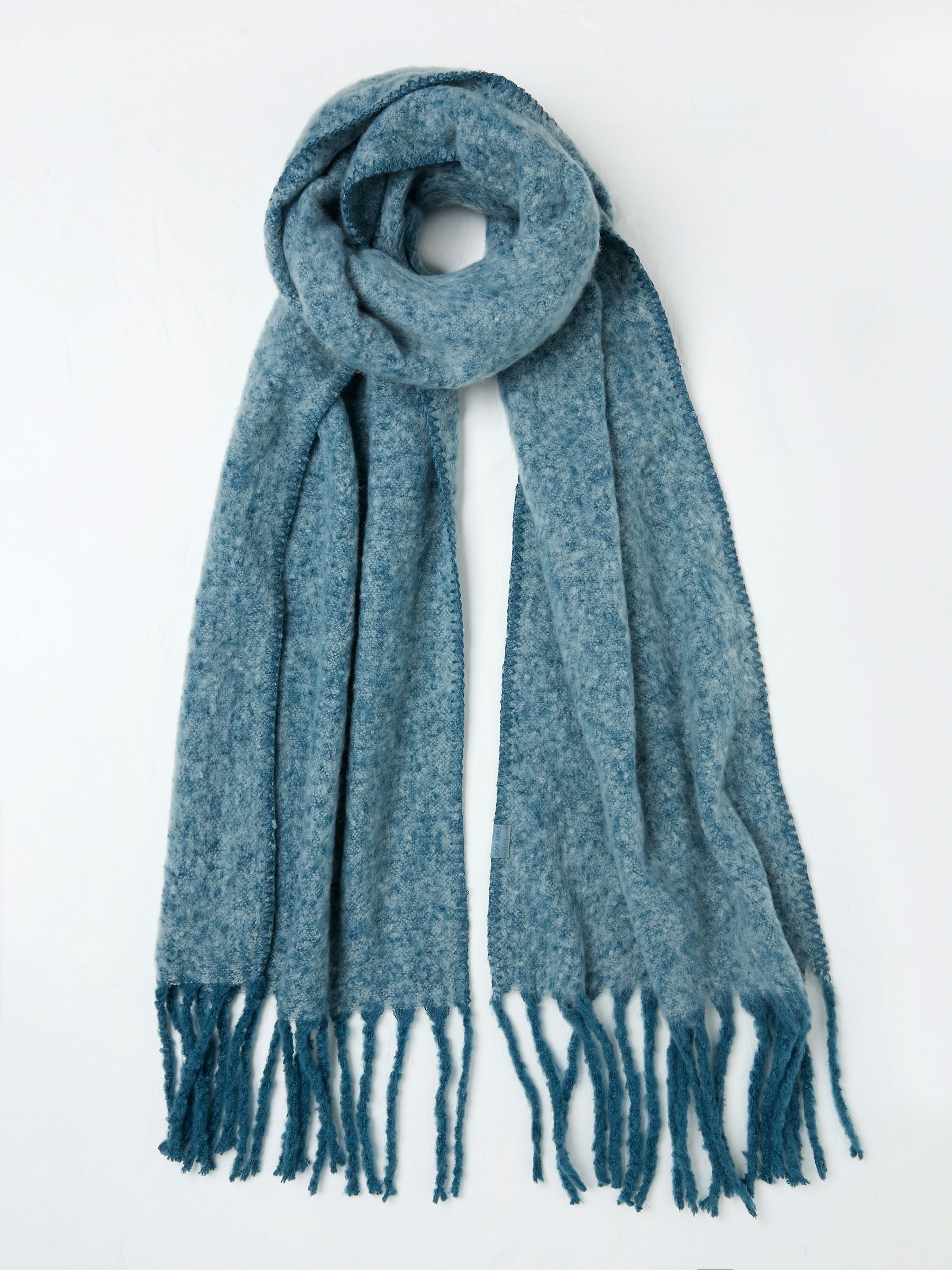 Blue Boucle Scarf - Image 1 of 2
